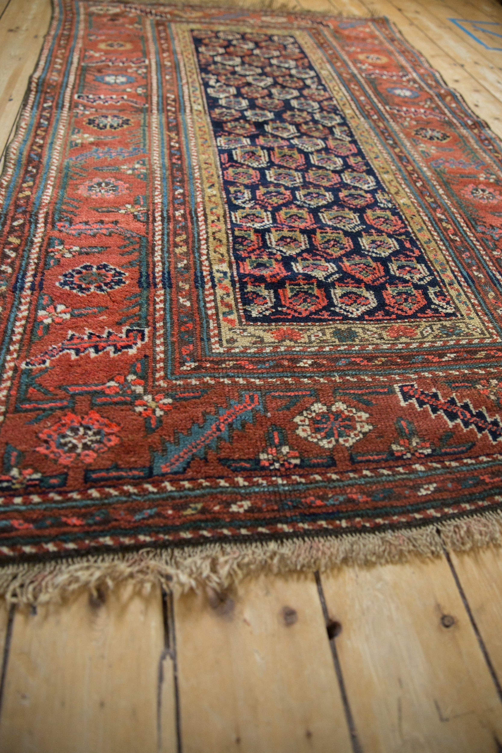 4x6 Antique Kurdish Hamadan Rug // ONH Item 13055, Image 5