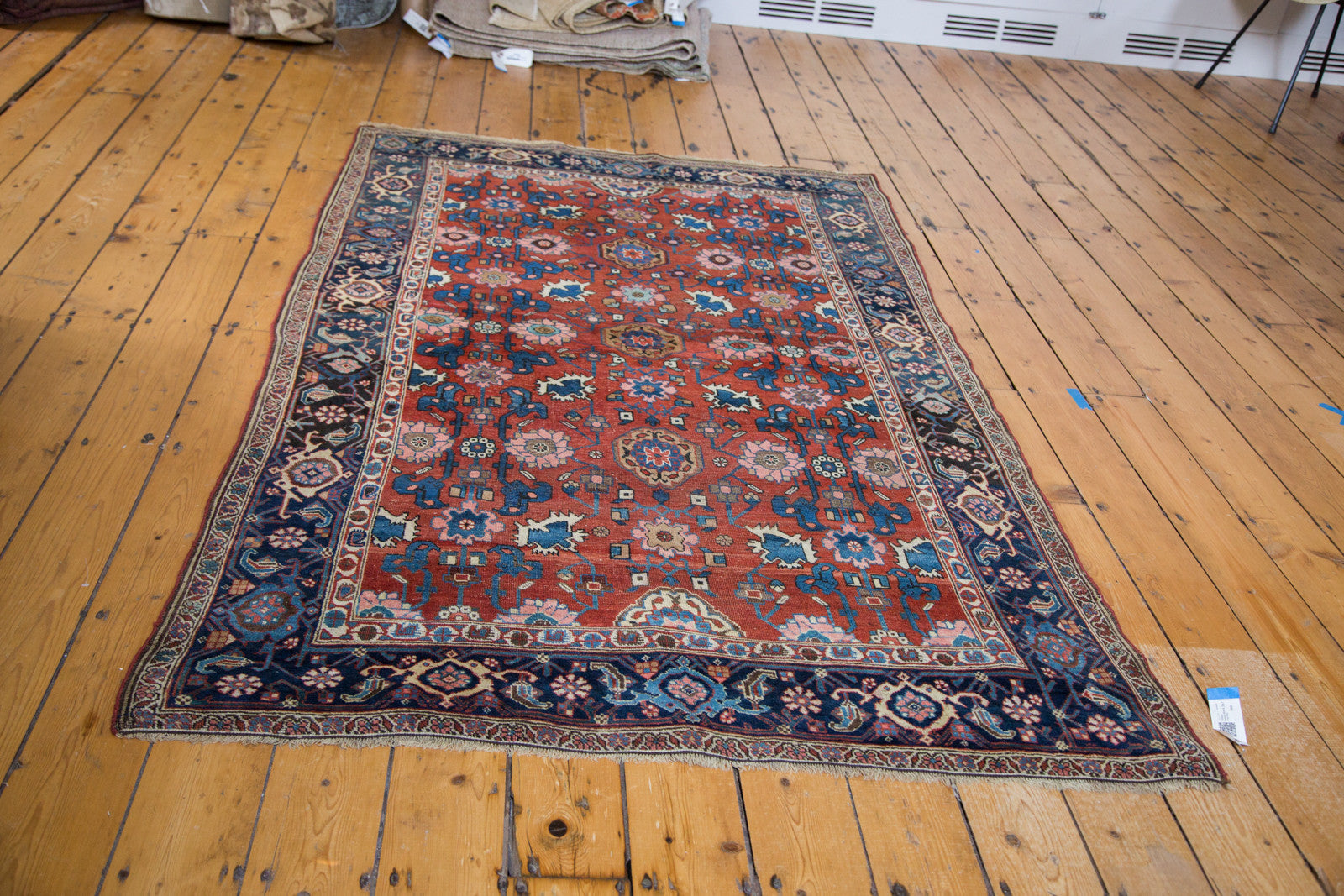 4.5x7 Antique Persian Bijar Area Rug // ONH Item 1868 Image 5