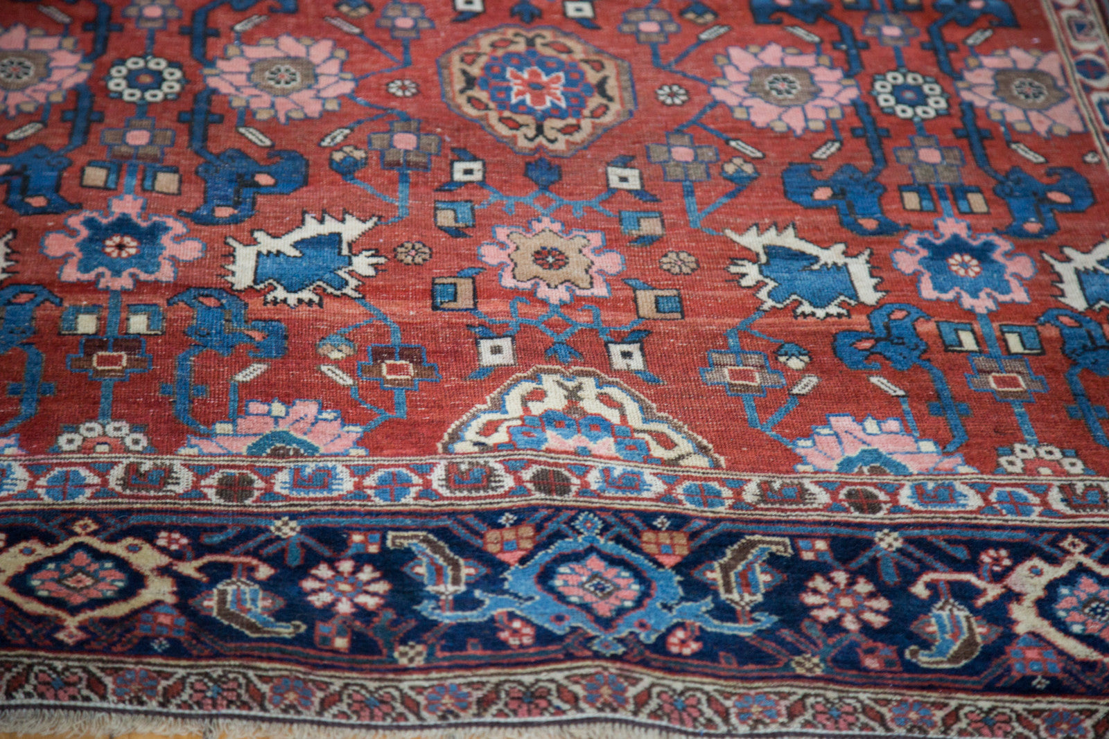 4.5x7 Antique Persian Bijar Area Rug // ONH Item 1868 Image 6