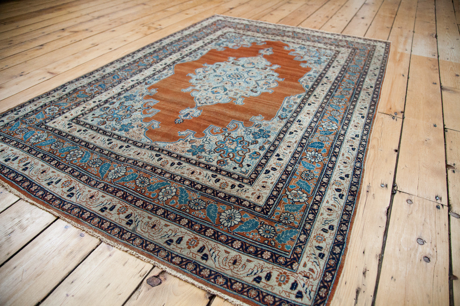 4x6 Fine Antique Haji Jalili Tabriz Rug // ONH Item 1892 Image 8
