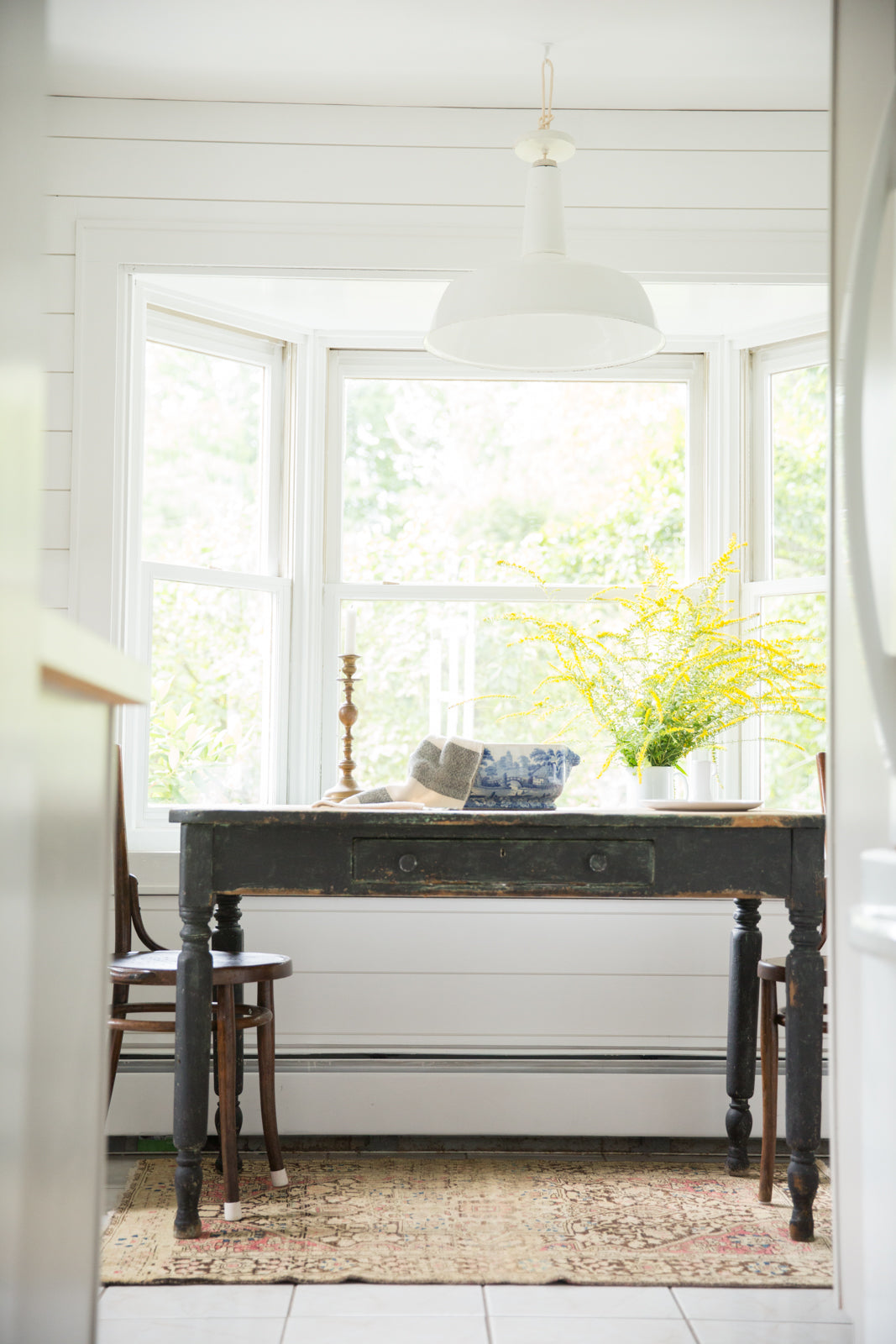 3x5 Antique Farahan Sarouk Rug // ONH Item 1902 Image 12