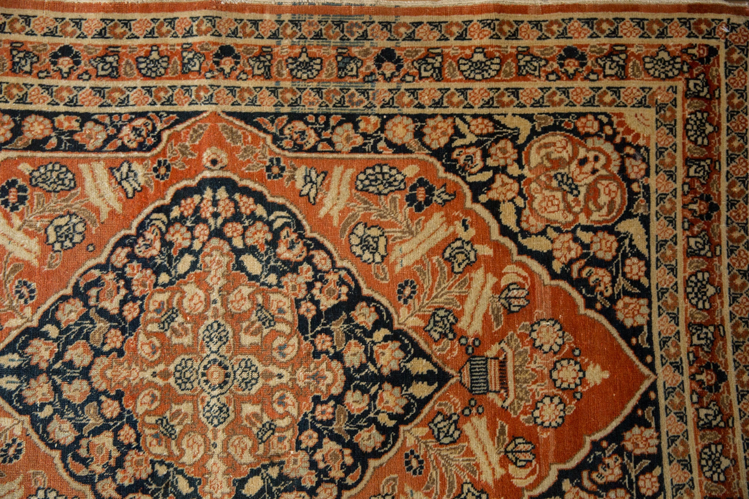 3x4.5 Antique Tabriz Rug // ONH Item 2086 Image 6