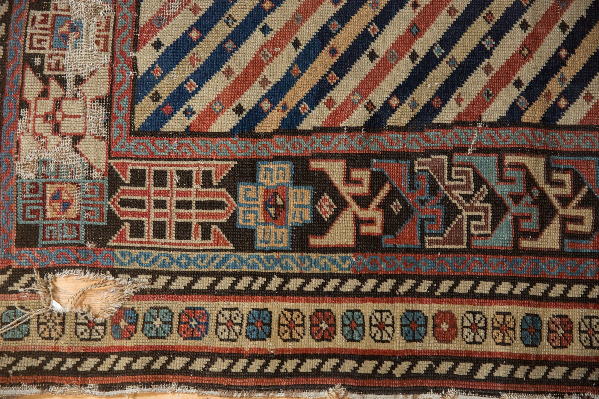3.5x8 Antique Shirvan Rug Runner // ONH Item 2149 Image 2