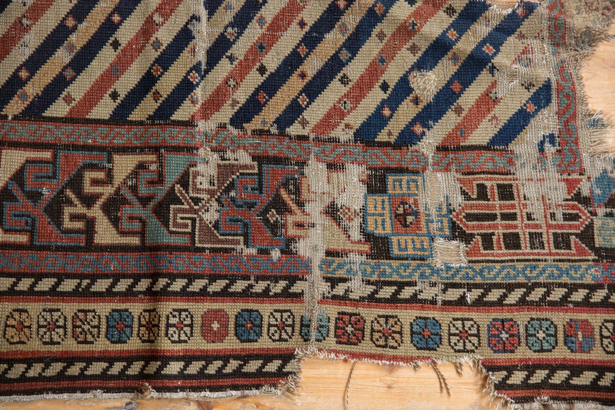 3.5x8 Antique Shirvan Rug Runner // ONH Item 2149 Image 7