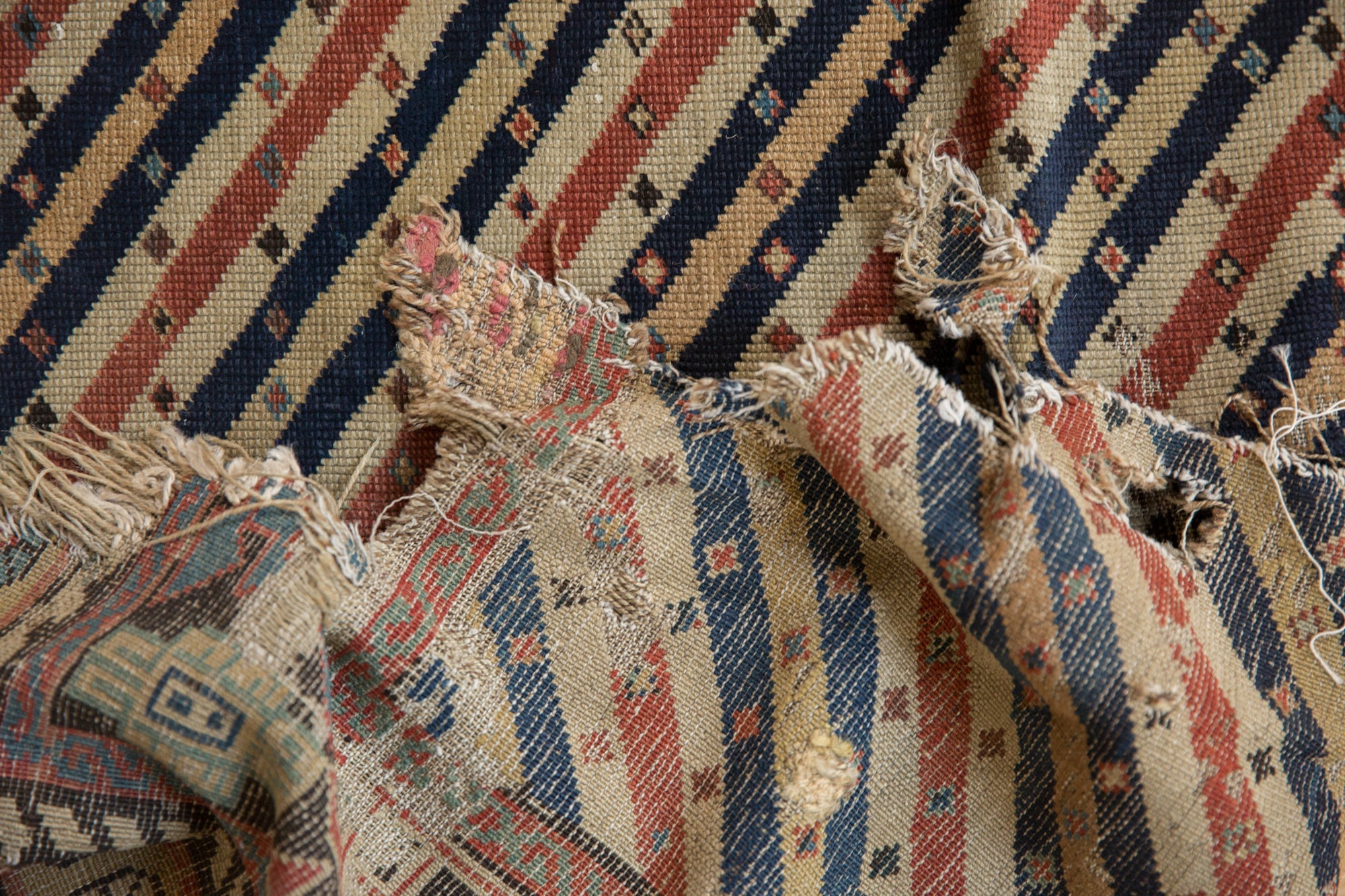 3.5x8 Antique Shirvan Rug Runner // ONH Item 2149 Image 10