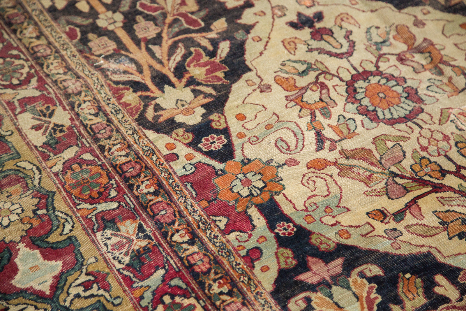 8.5x12 Unusual Antique Lavar Kerman Carpet // ONH Item 2211 Image 3