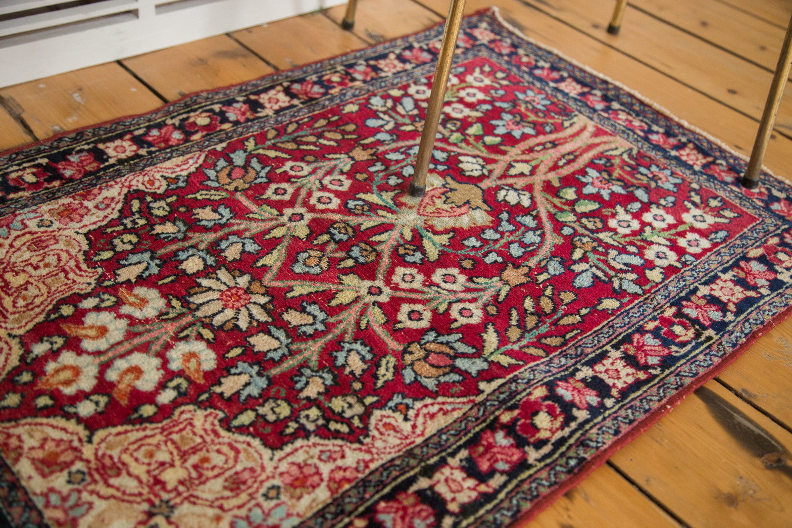 2x3 Antique Kerman Rug Mat // ONH Item 2390 Image 3