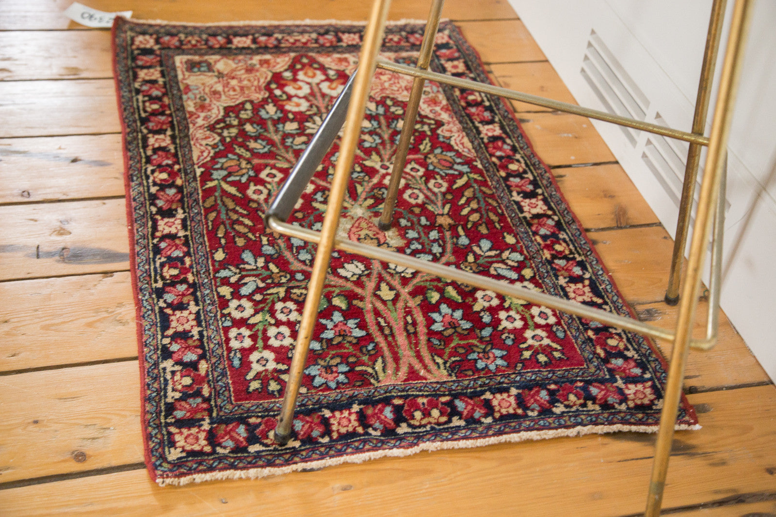 2x3 Antique Kerman Rug Mat // ONH Item 2390 Image 4