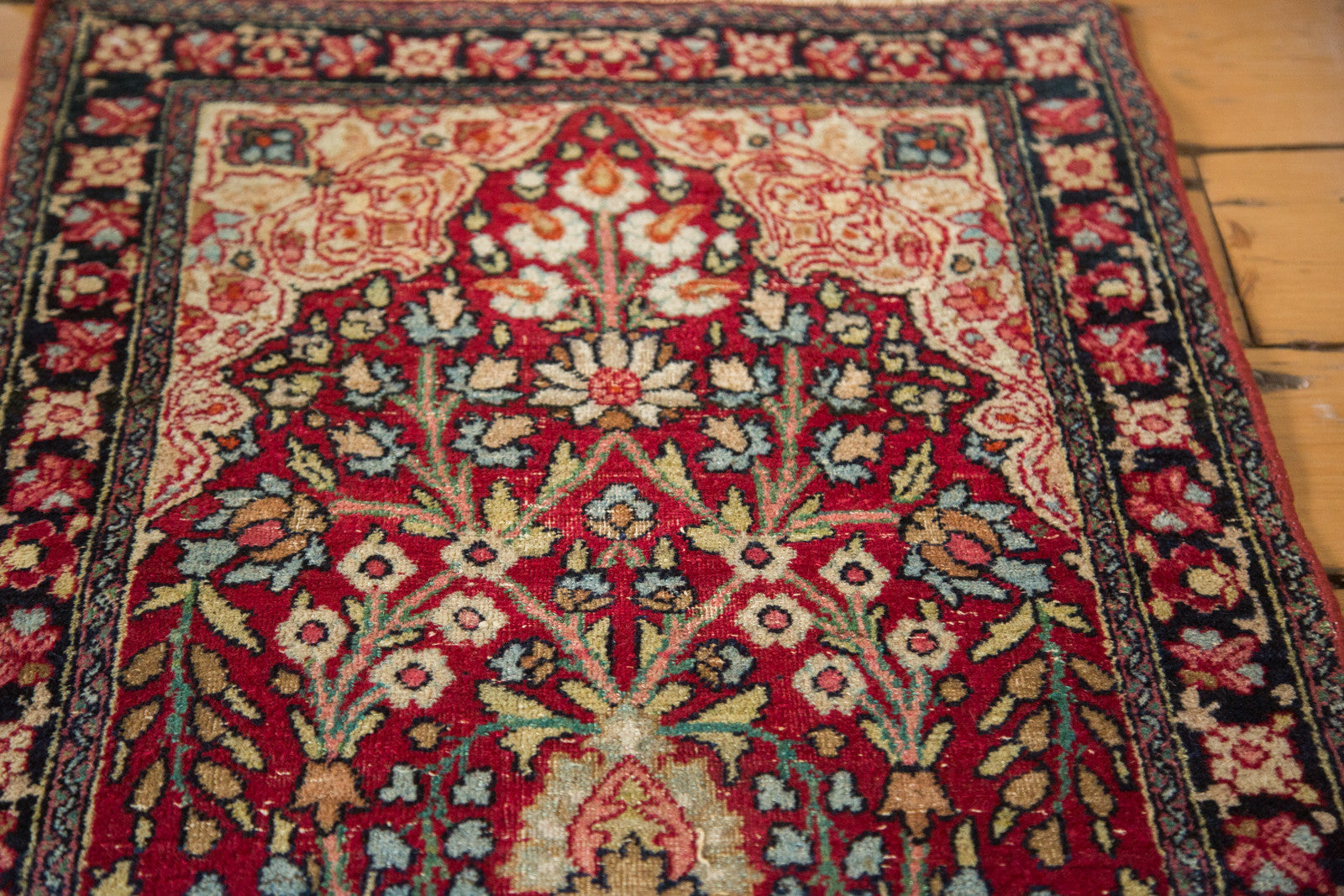 2x3 Antique Kerman Rug Mat // ONH Item 2390 Image 7