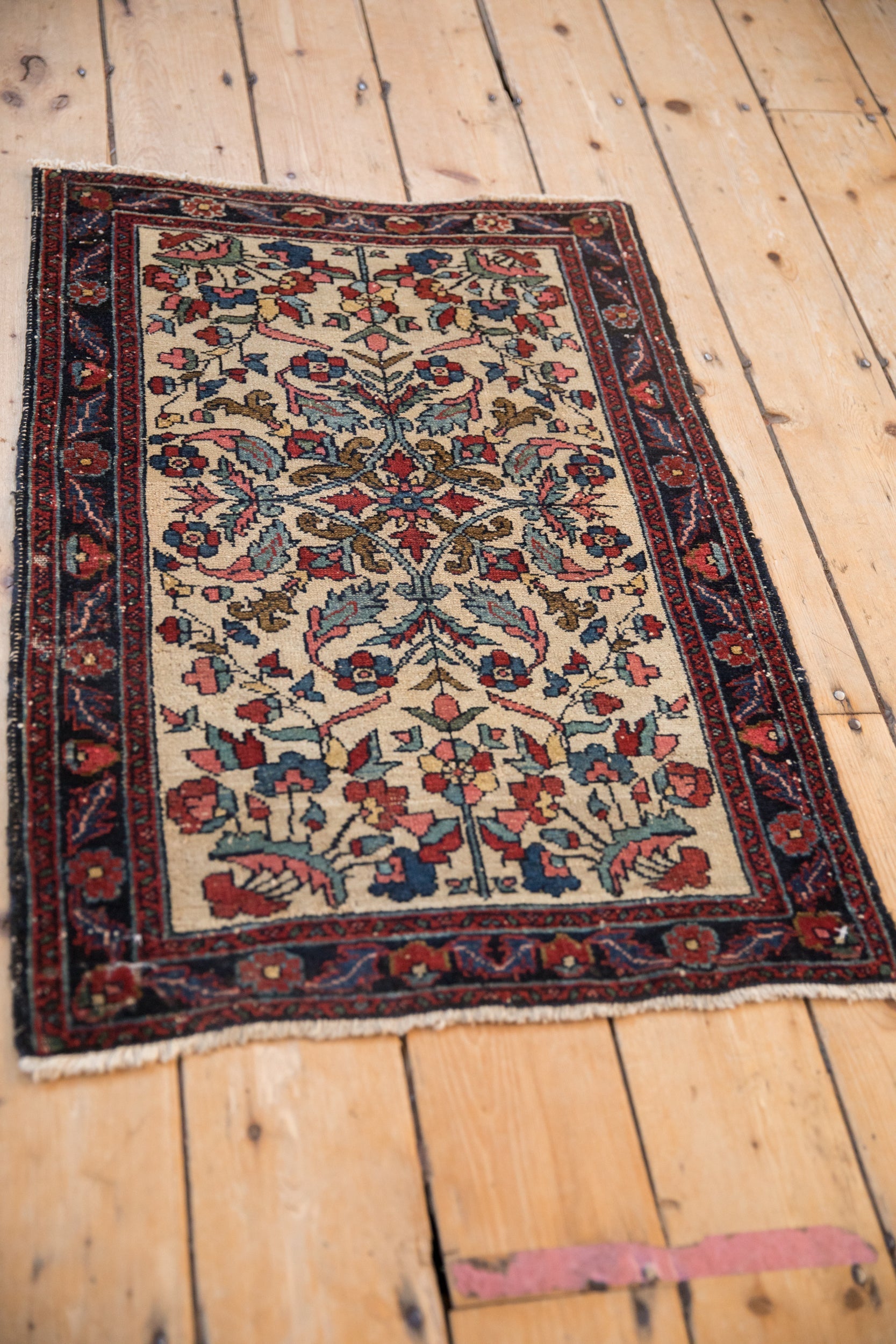 2x3 Antique Fine Hamadan Rug Mat // ONH Item 3730 Image 4