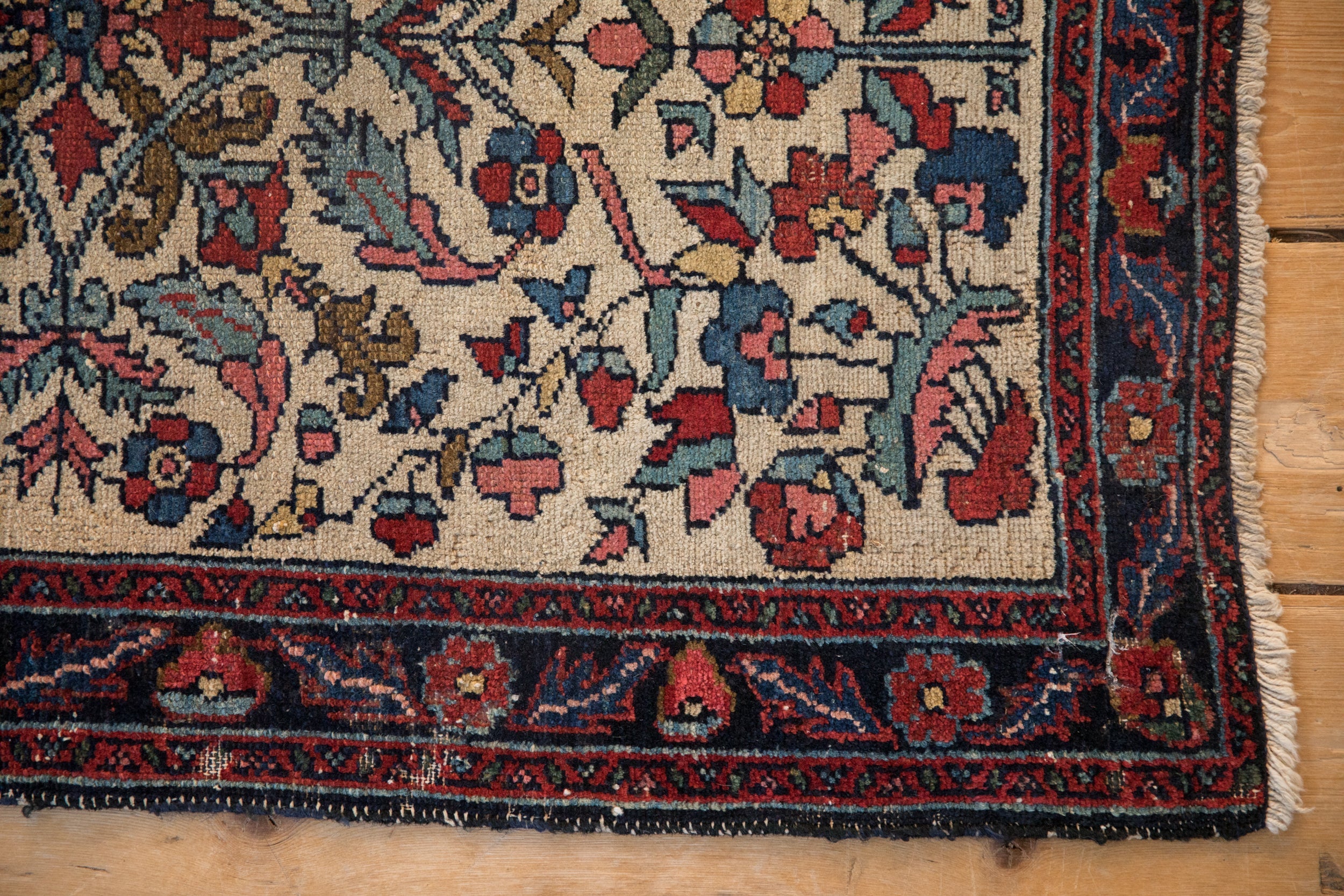 2x3 Antique Fine Hamadan Rug Mat // ONH Item 3730 Image 5