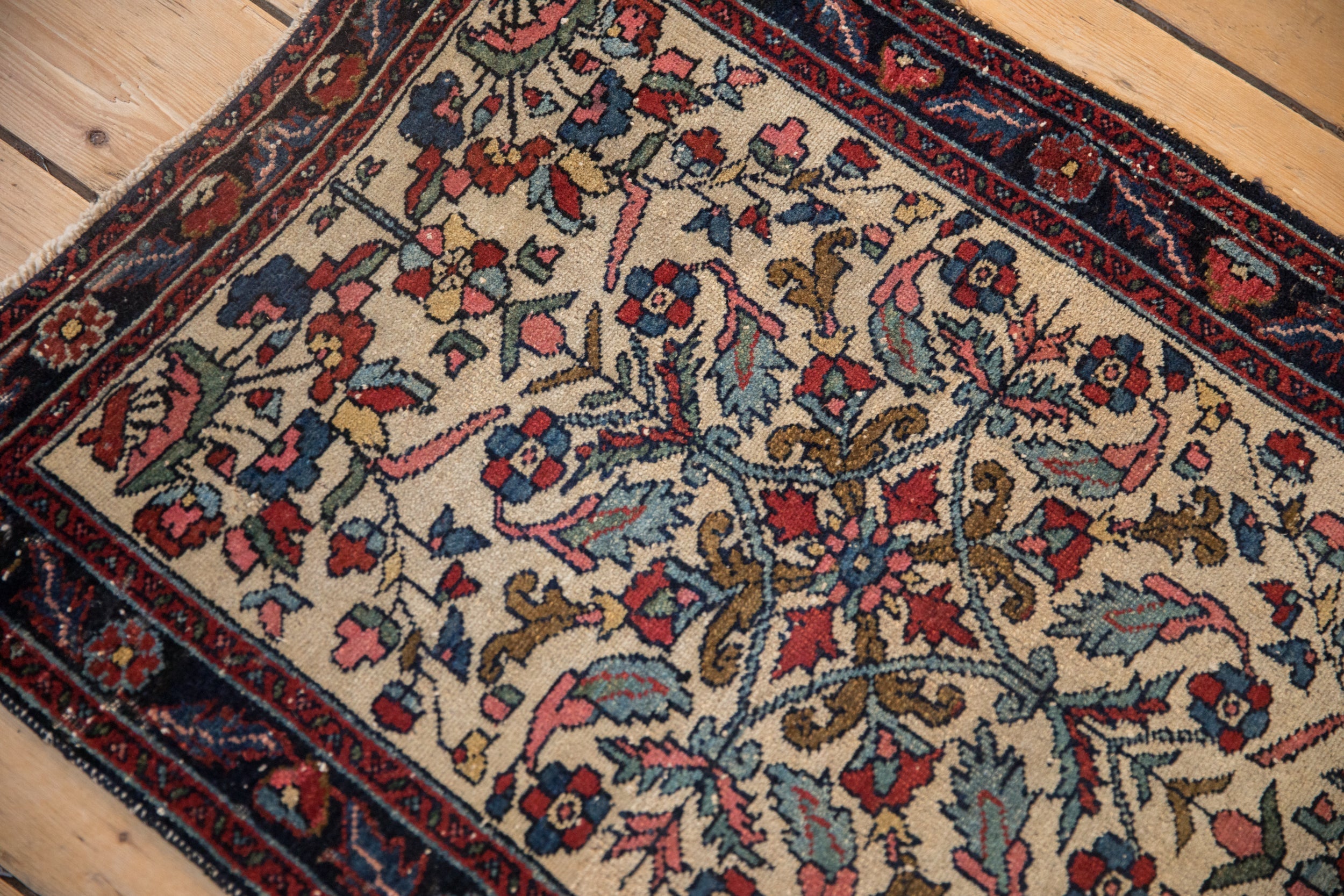 2x3 Antique Fine Hamadan Rug Mat // ONH Item 3730 Image 6