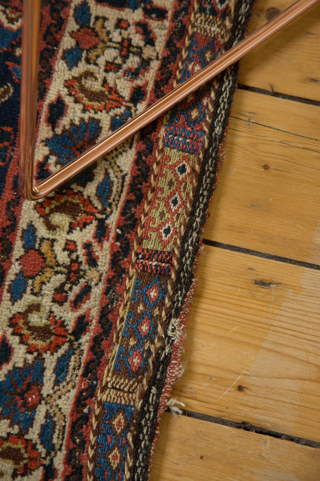 2x2.5 Antique West Persian Square Bag Face Rug Mat // ONH Item 3936 Image 5