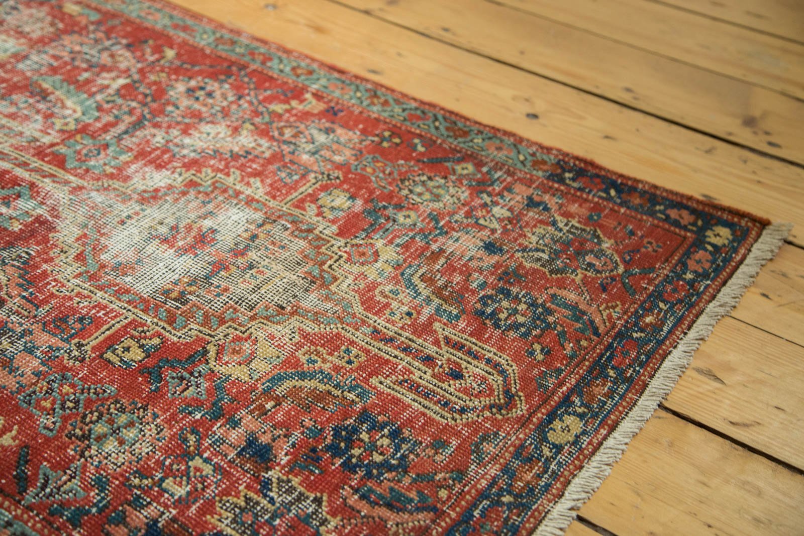 2x13.5 Antique Heriz Rug Runner // ONH Item 4227 Image 5