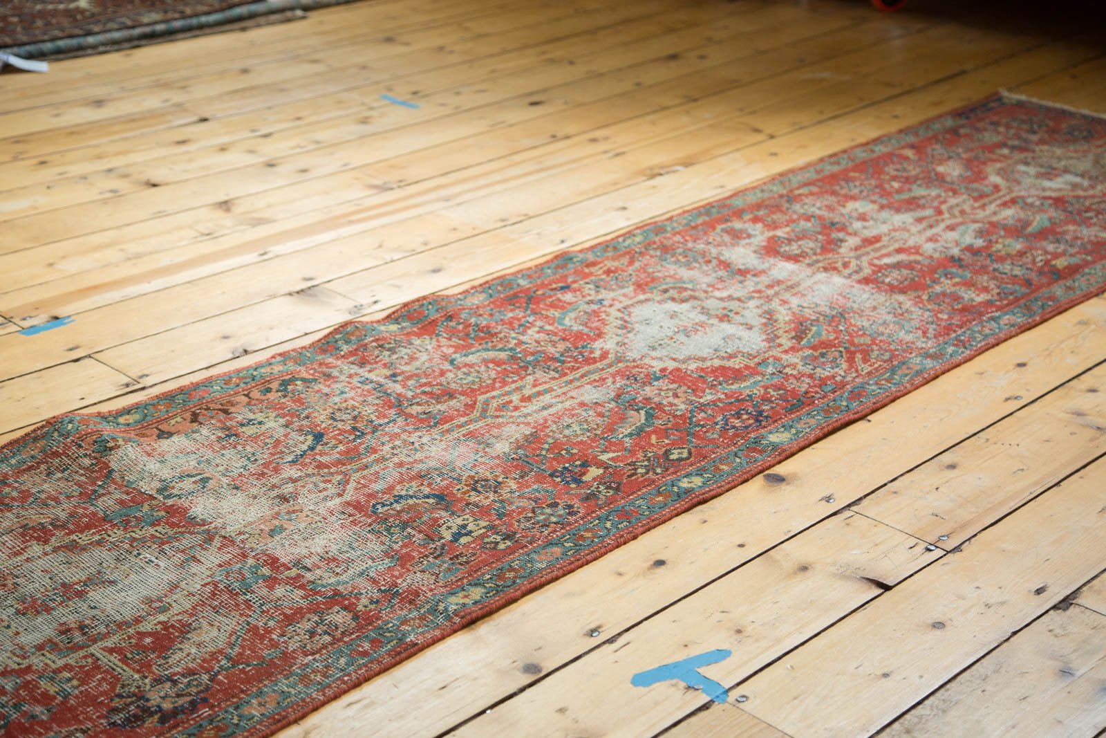 2x13.5 Antique Heriz Rug Runner // ONH Item 4227 Image 9