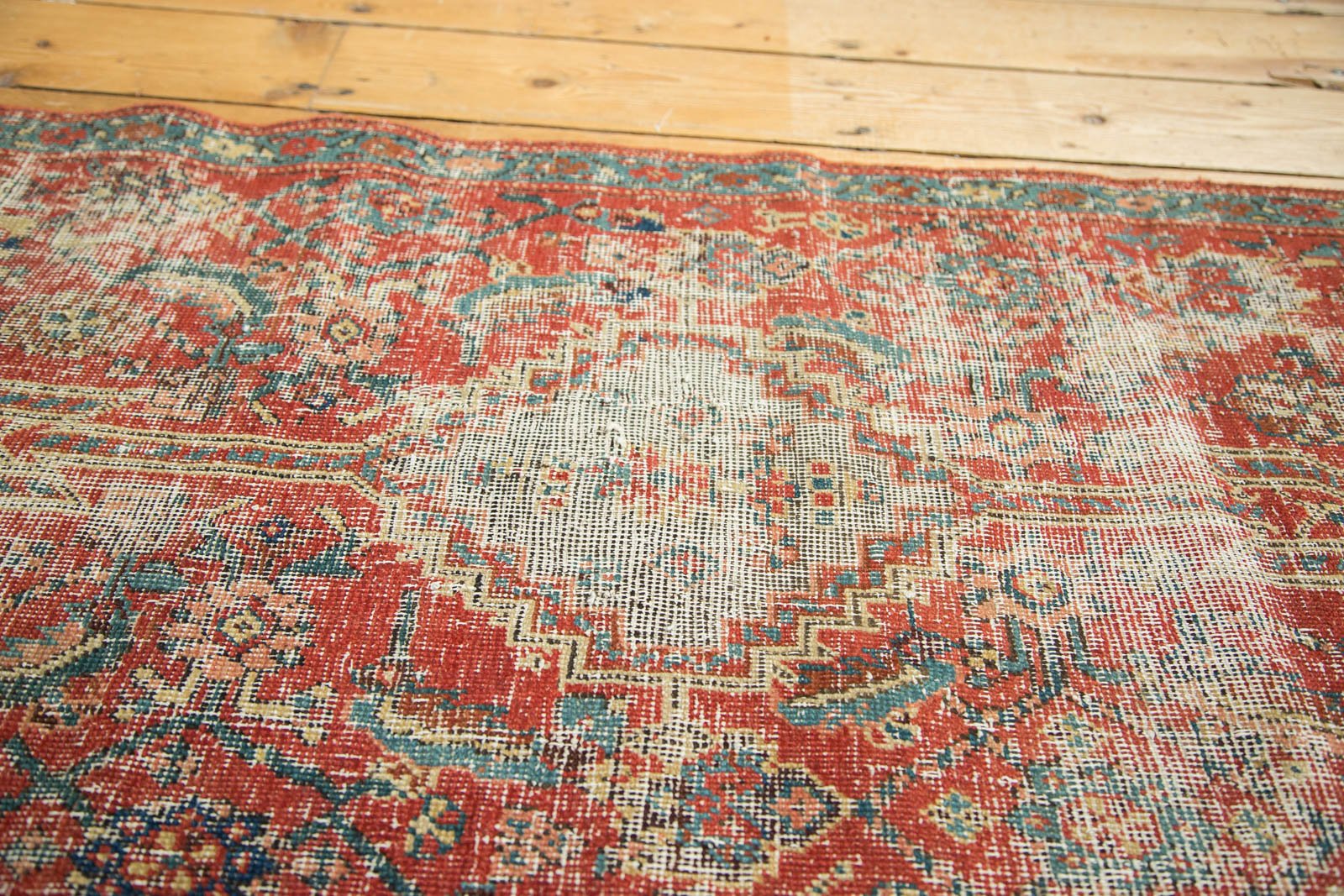2x13.5 Antique Heriz Rug Runner // ONH Item 4227 Image 11