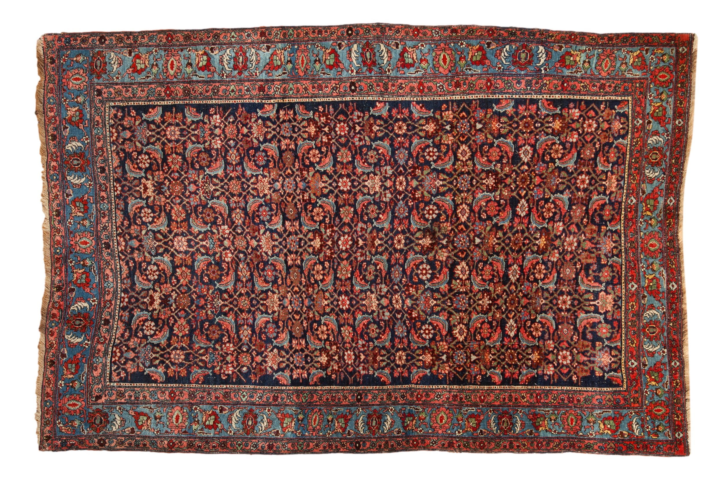 4.5x7 Antique Bijar Rug // ONH Item: 5001