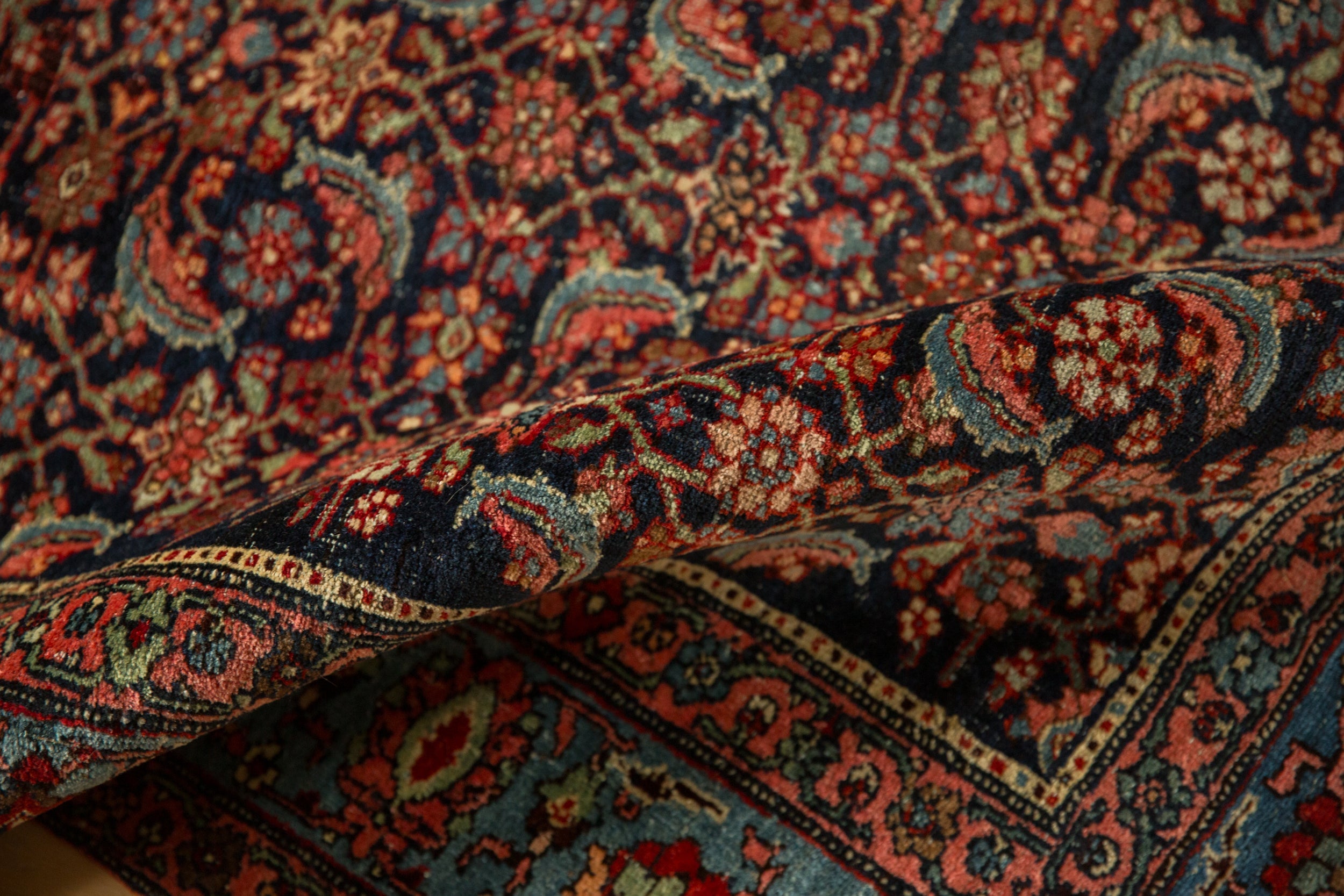 4.5x7 Antique Bijar Rug // ONH Item: 5001, Image 8