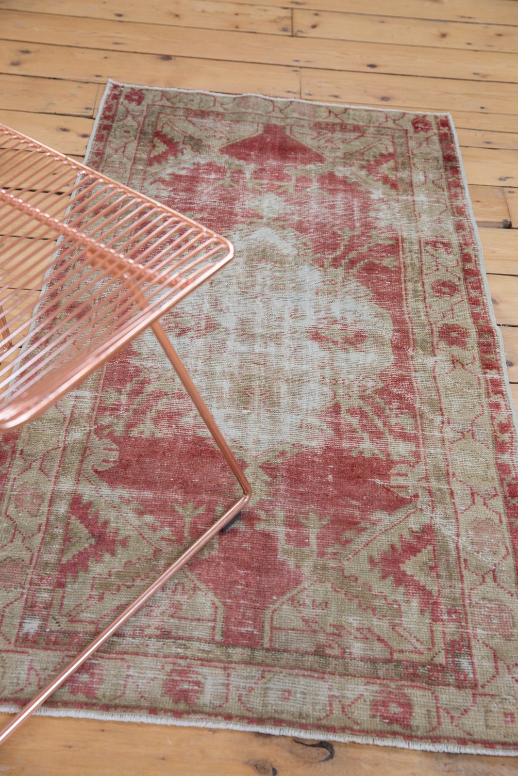 2.5x4.5 Vintage Distressed Oushak Rug // ONH Item 5174 Image 2