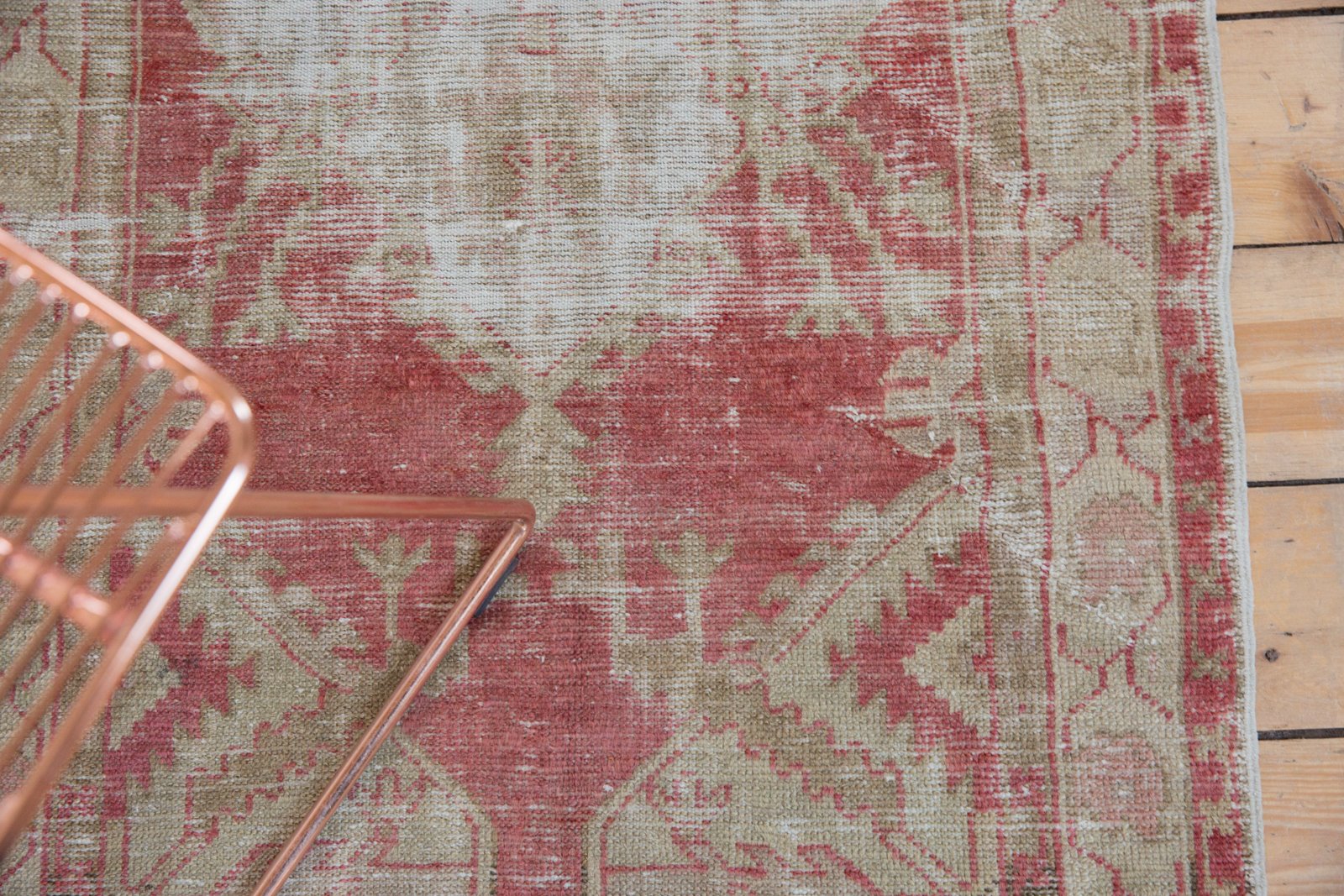 2.5x4.5 Vintage Distressed Oushak Rug // ONH Item 5174 Image 4