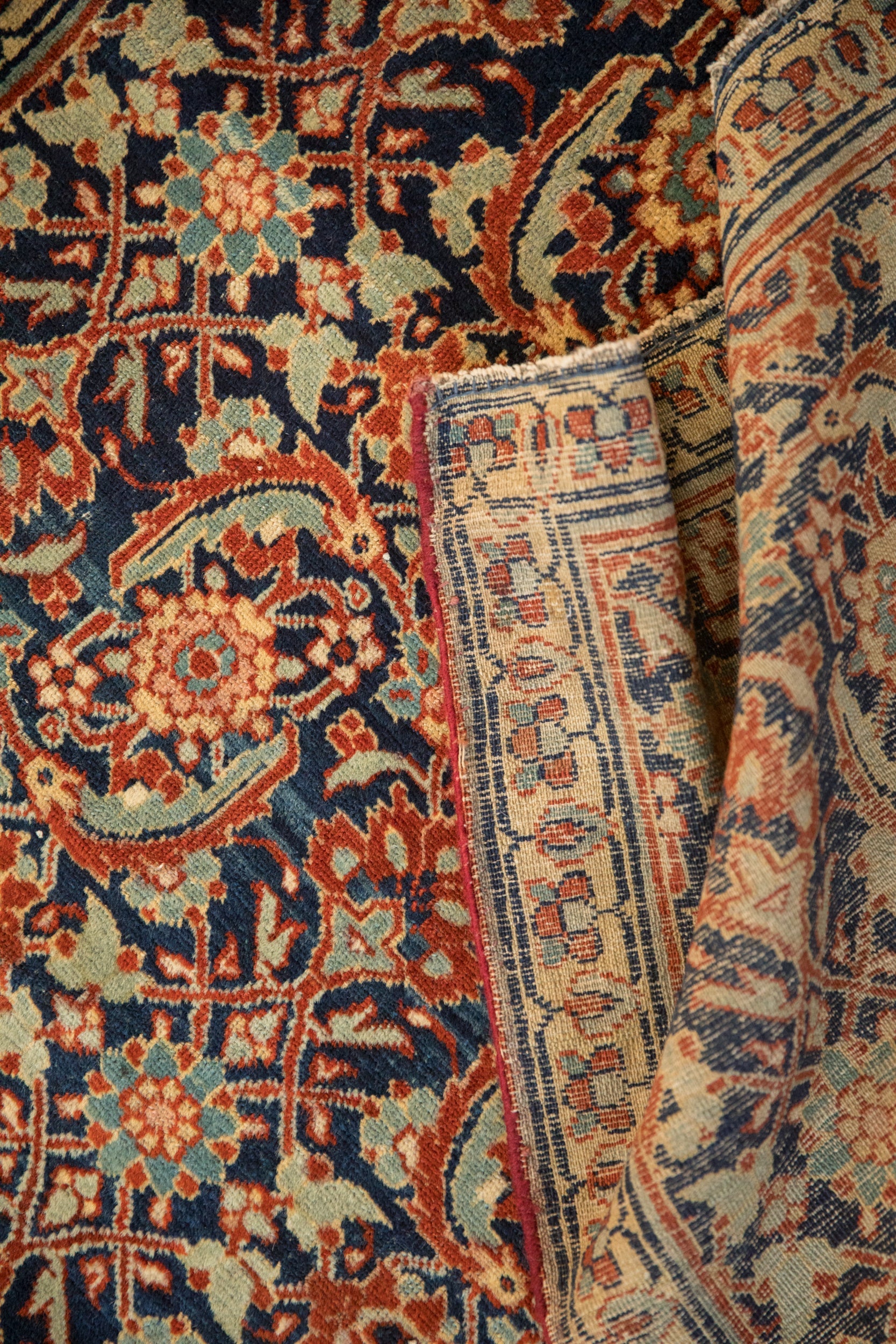 Vintage Tabriz Sennehbaft Rug // ONH Item: 5219, Image 12