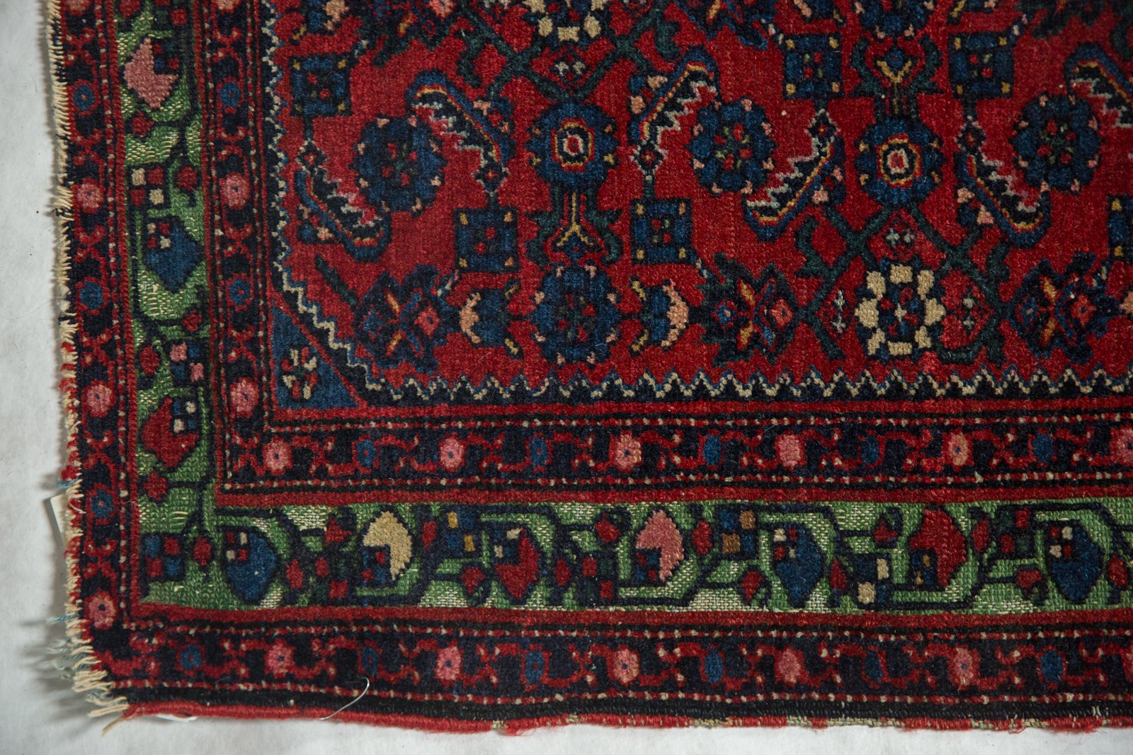 2x2.5 Antique Fine Hamadan Square Rug Mat // ONH Item 5555 Image 3