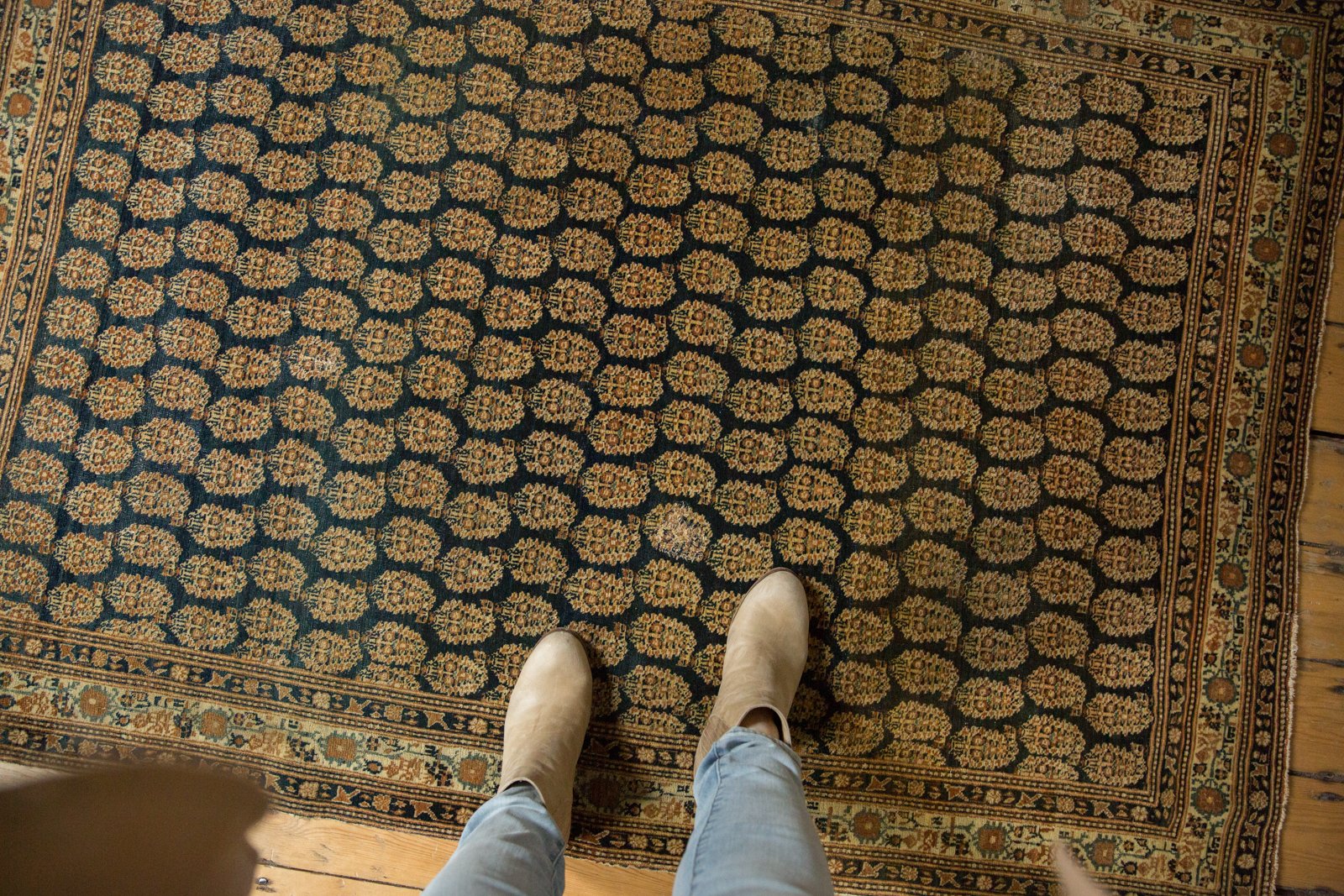 4x6 Antique Haji Jalili Tabriz Rug // ONH Item 6316 Image 1