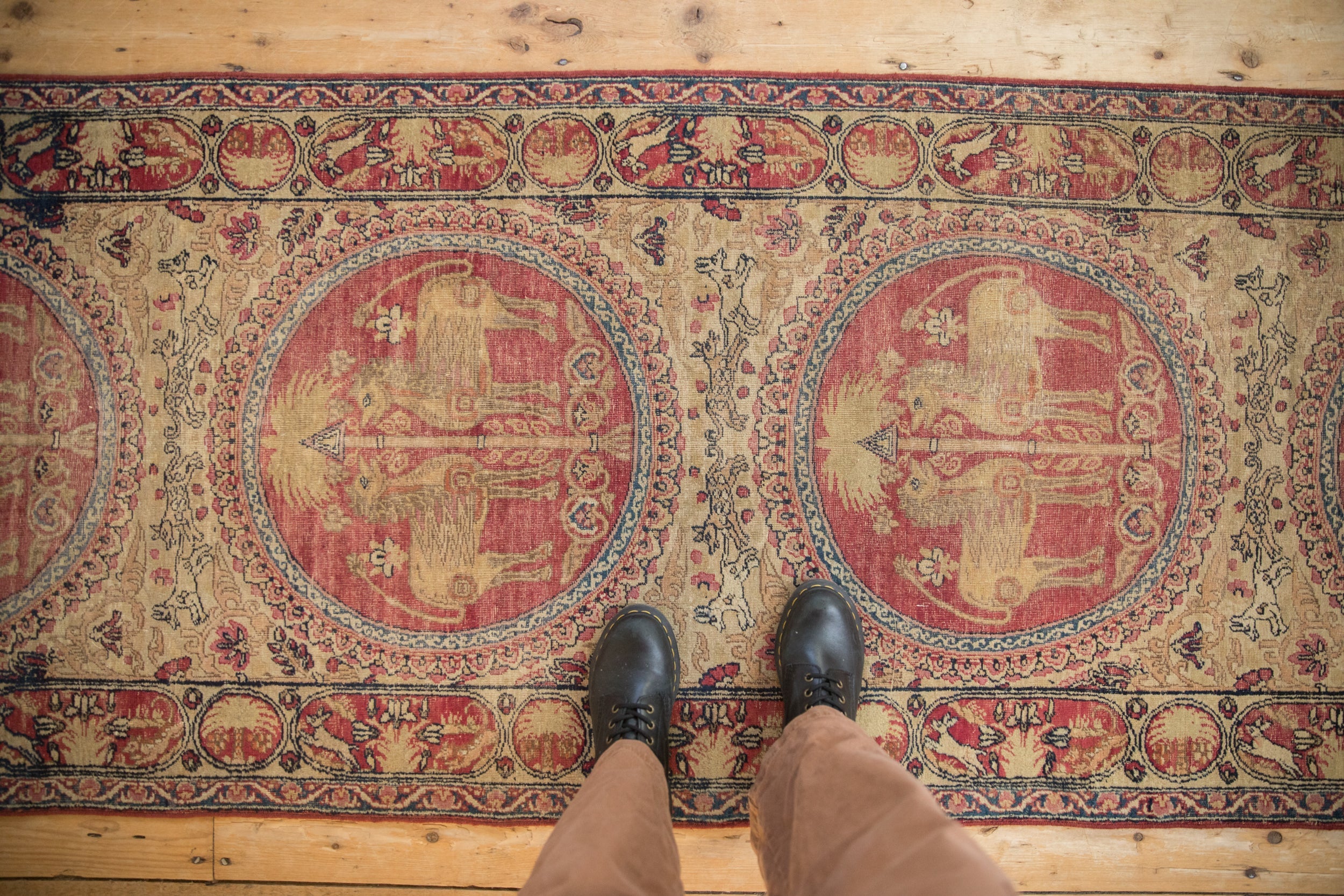 Antique Kerman Rug Runner // ONH Item: 6969, Image 1