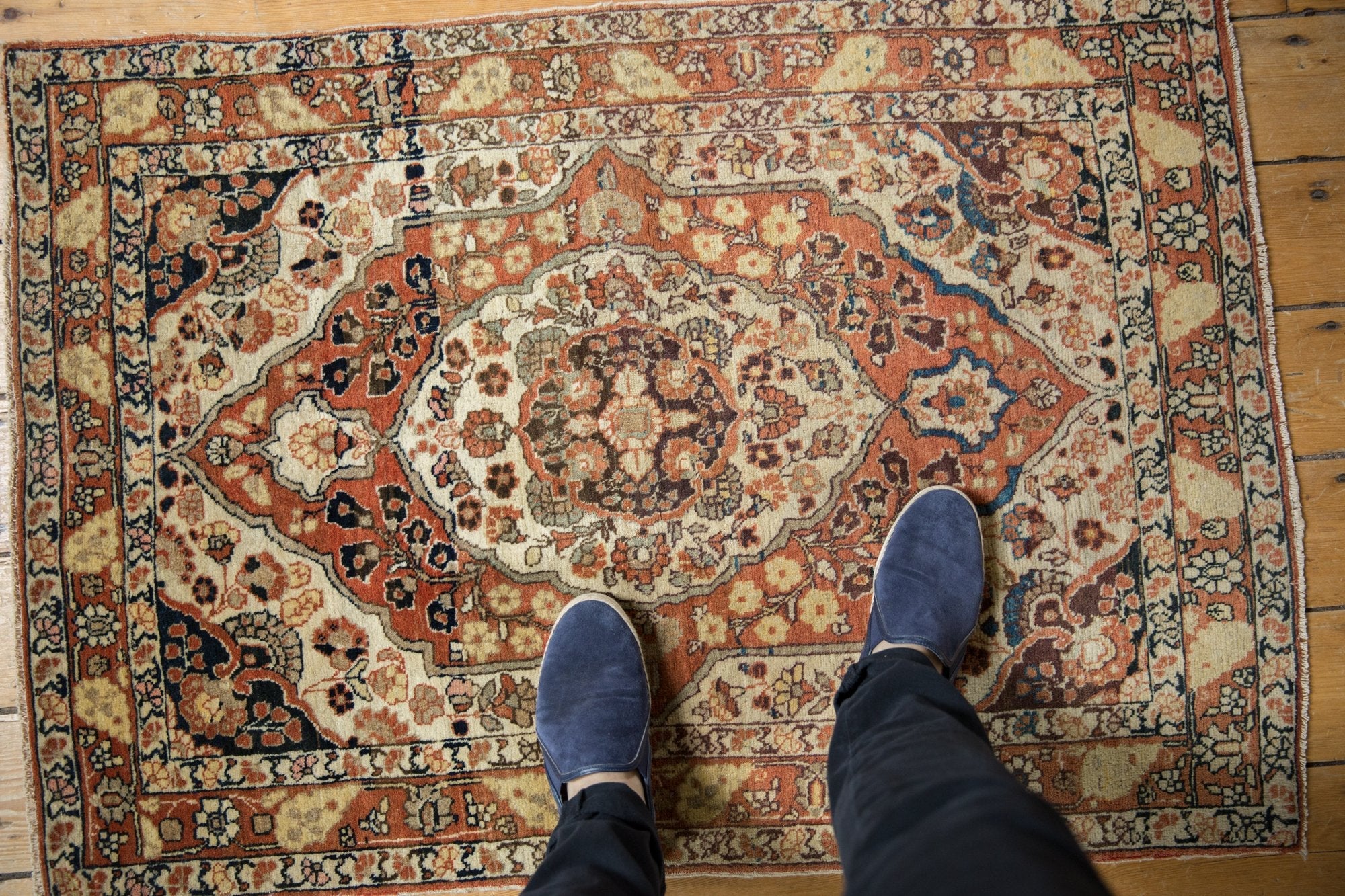 2.5x4 Antique Haji Jalili Tabriz Rug // ONH Item 6999 Image 1
