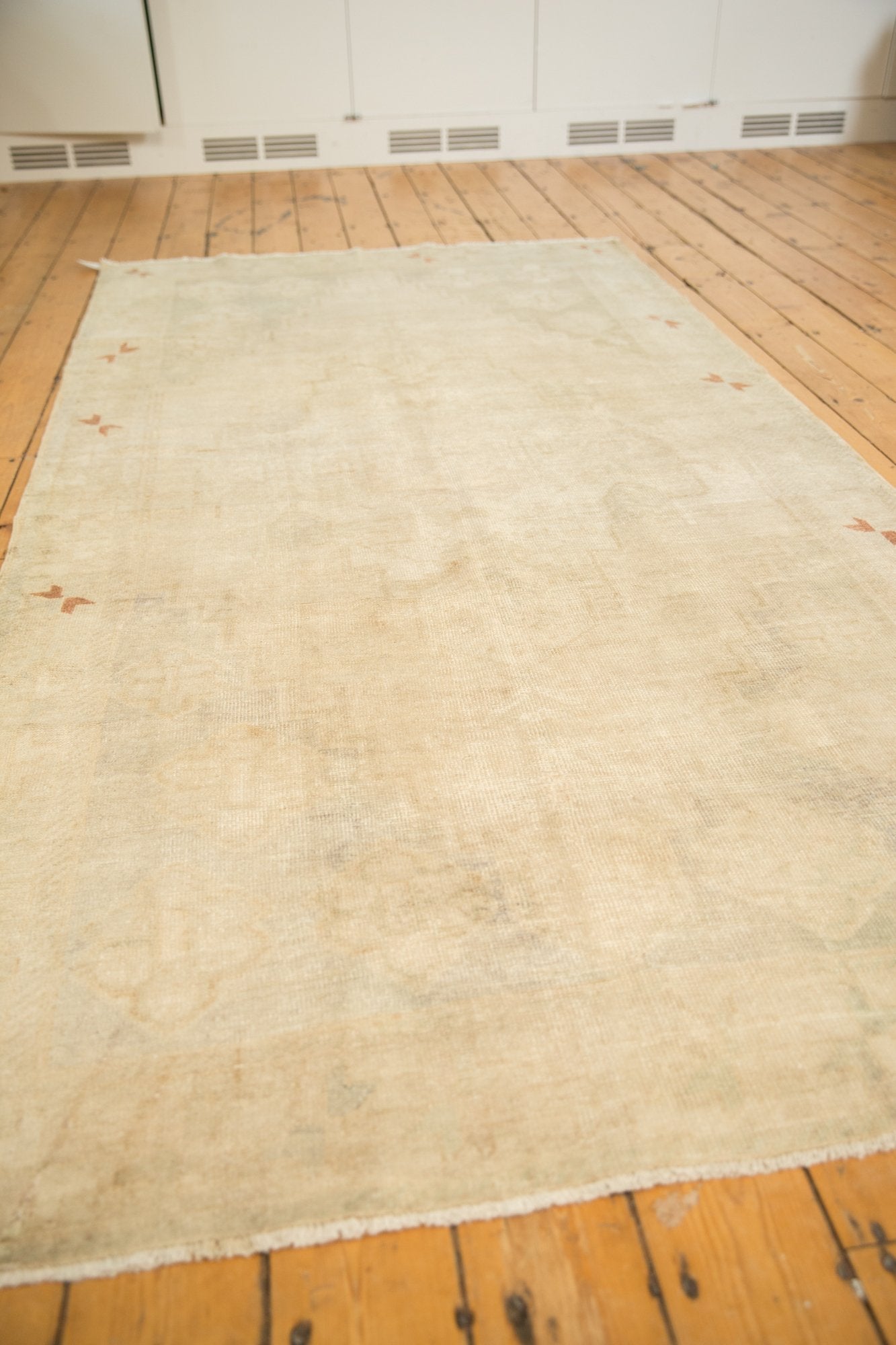 5x9.5 Vintage Distressed Oushak Carpet // ONH Item 7100 Image 5