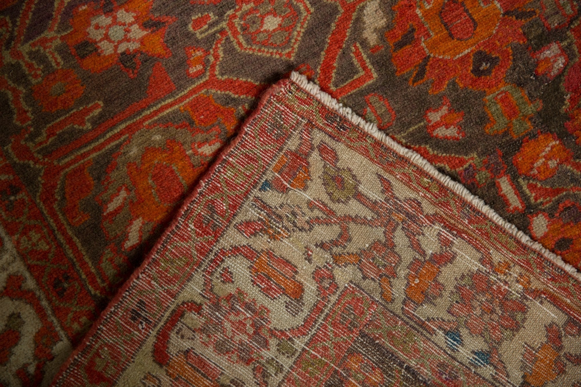 2.5x3 Antique Fragment Malayer Square Rug // ONH Item 7172 Image 7