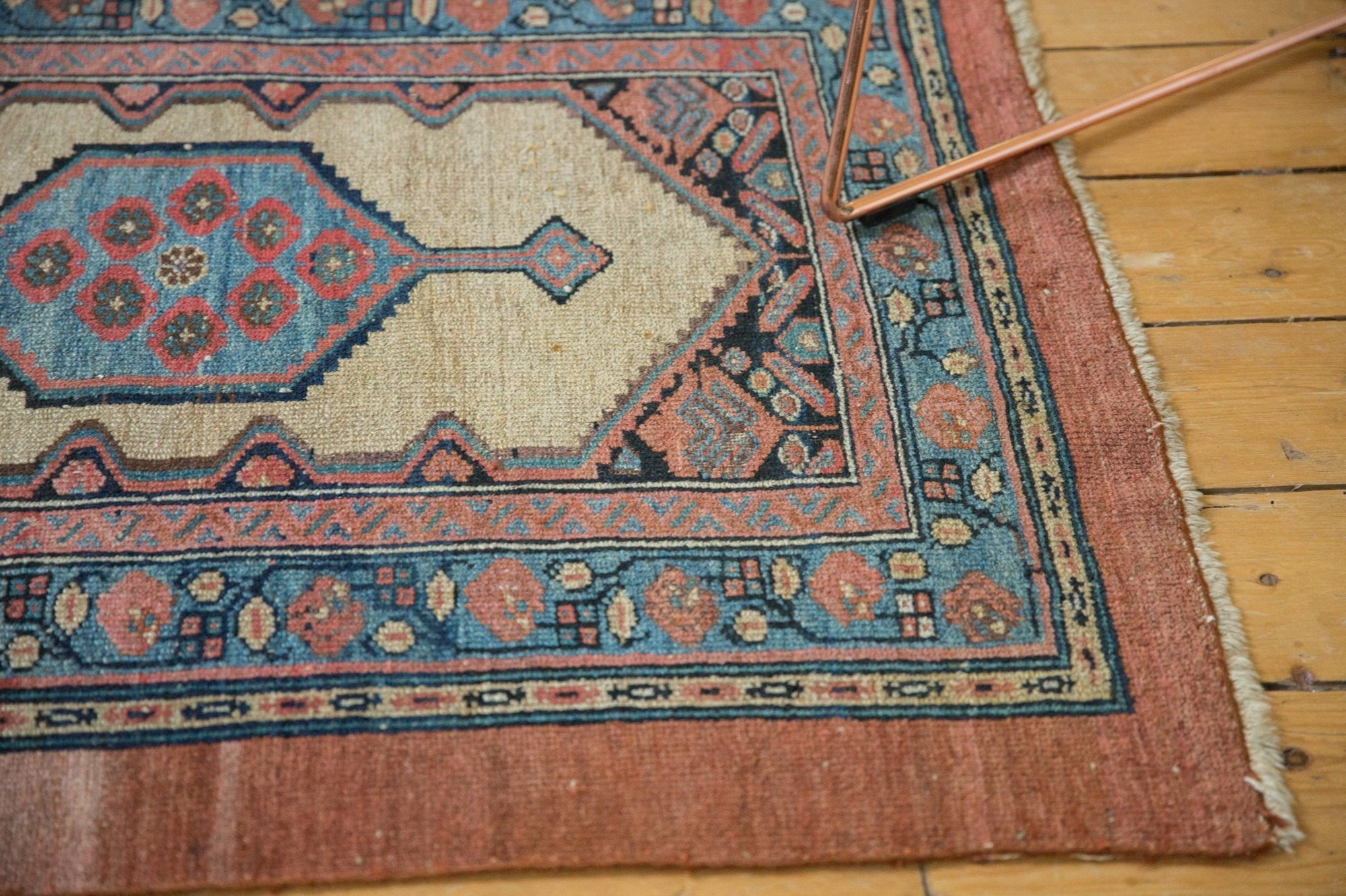 3x4 Antique Camel Hair Serab Square Rug // ONH Item 7381 Image 8