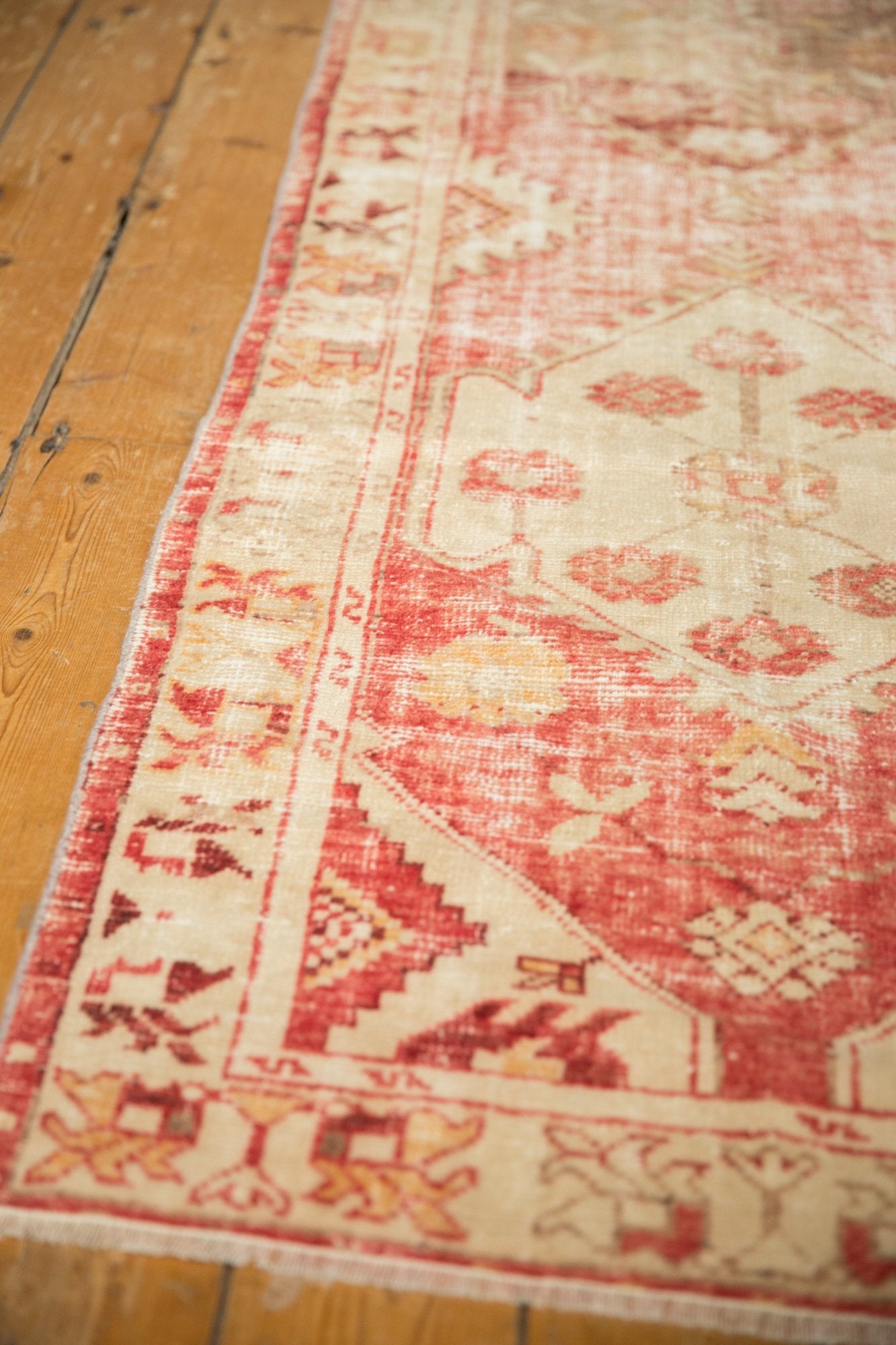 2.5x11 Vintage Distressed Oushak Rug Runner // ONH Item 7618 Image 3