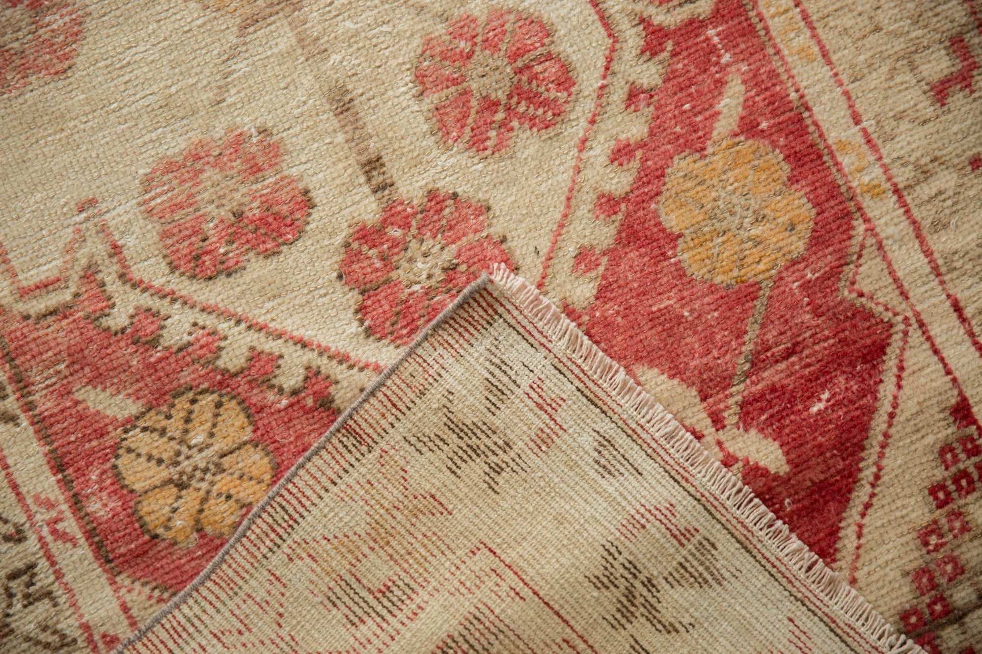 2.5x11 Vintage Distressed Oushak Rug Runner // ONH Item 7618 Image 10