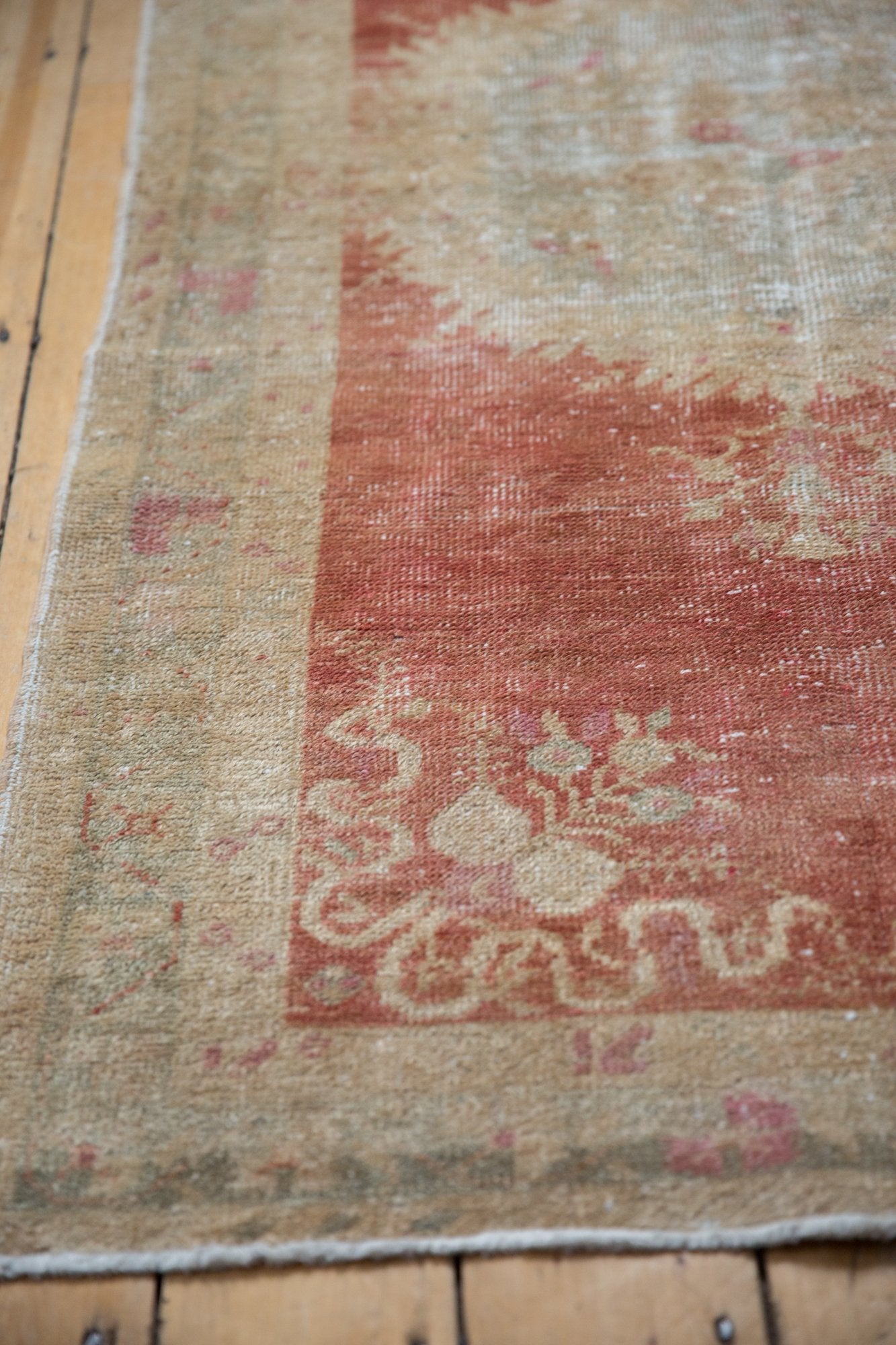 3.5x6.5 Vintage Distressed Oushak Rug // ONH Item 7790 Image 3