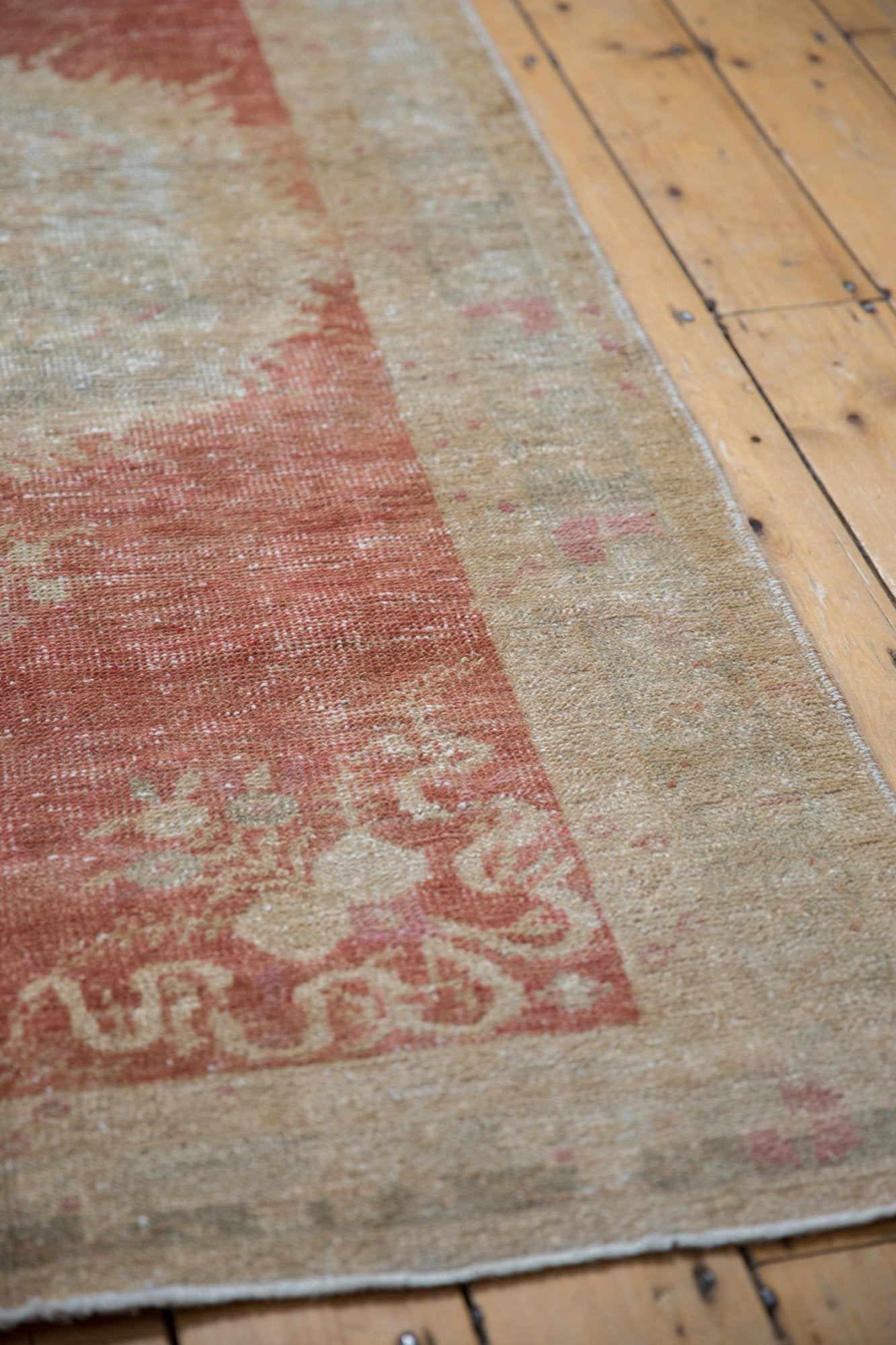 3.5x6.5 Vintage Distressed Oushak Rug // ONH Item 7790 Image 4