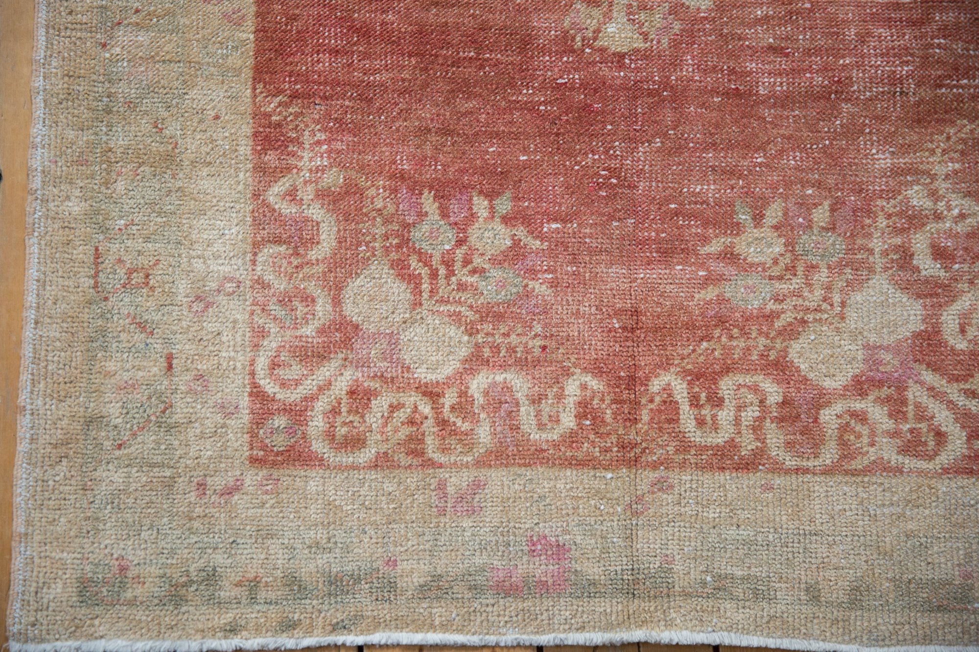 3.5x6.5 Vintage Distressed Oushak Rug // ONH Item 7790 Image 5