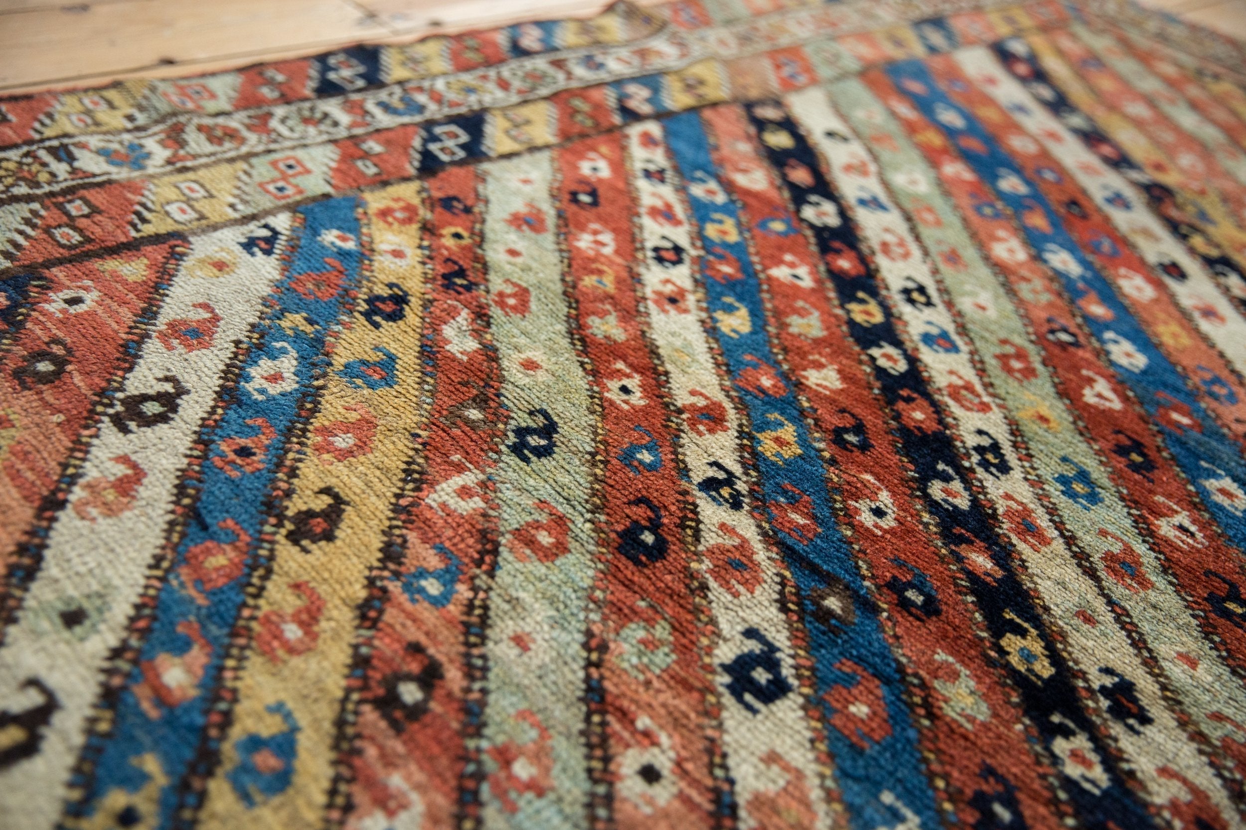 3.5x8.5 Antique Kurdish Rug Runner // ONH Item 8089 Image 2