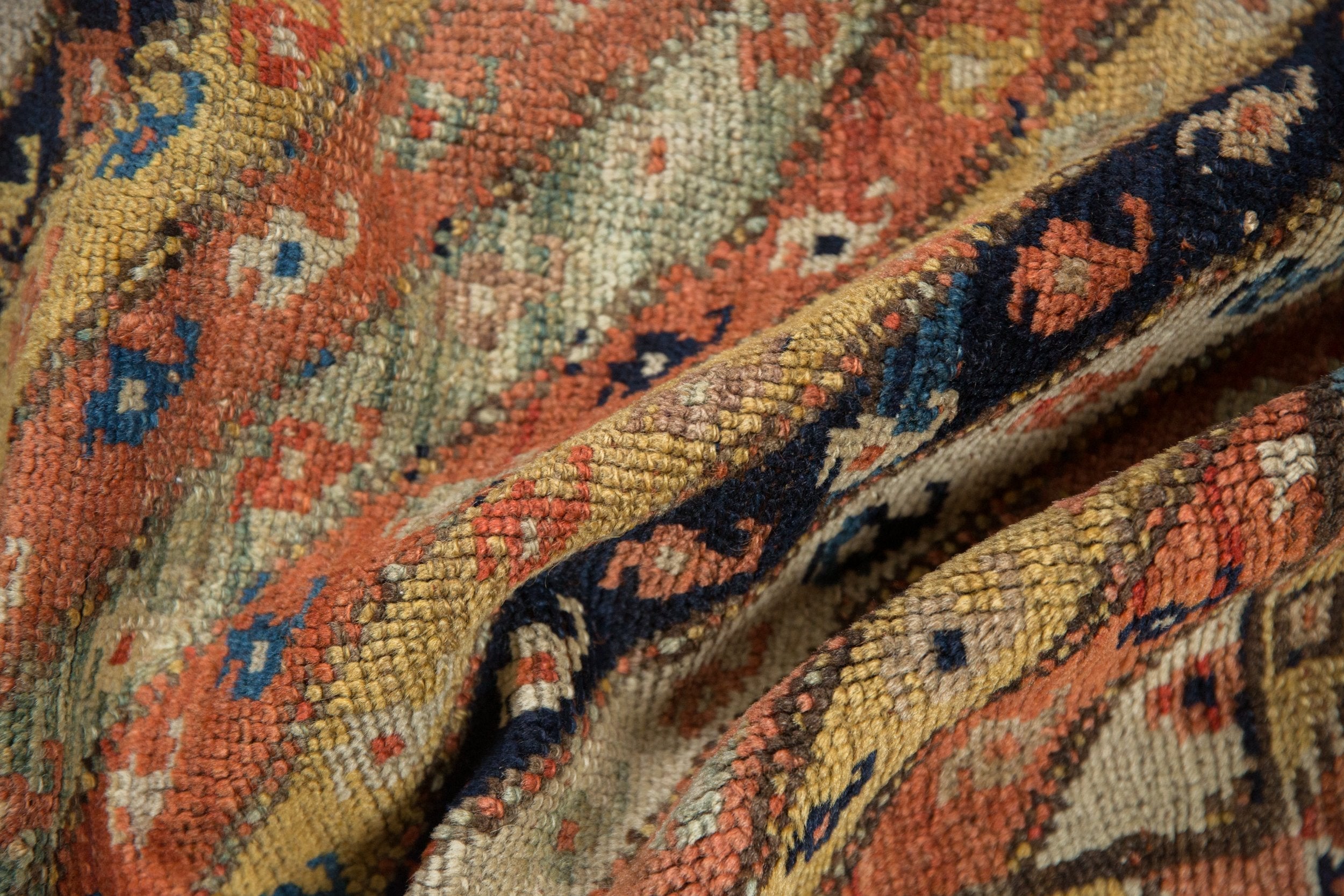 3.5x8.5 Antique Kurdish Rug Runner // ONH Item 8089 Image 5