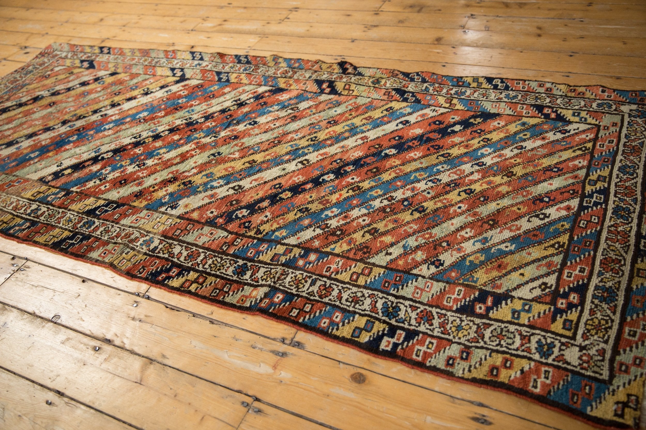 3.5x8.5 Antique Kurdish Rug Runner // ONH Item 8089 Image 8