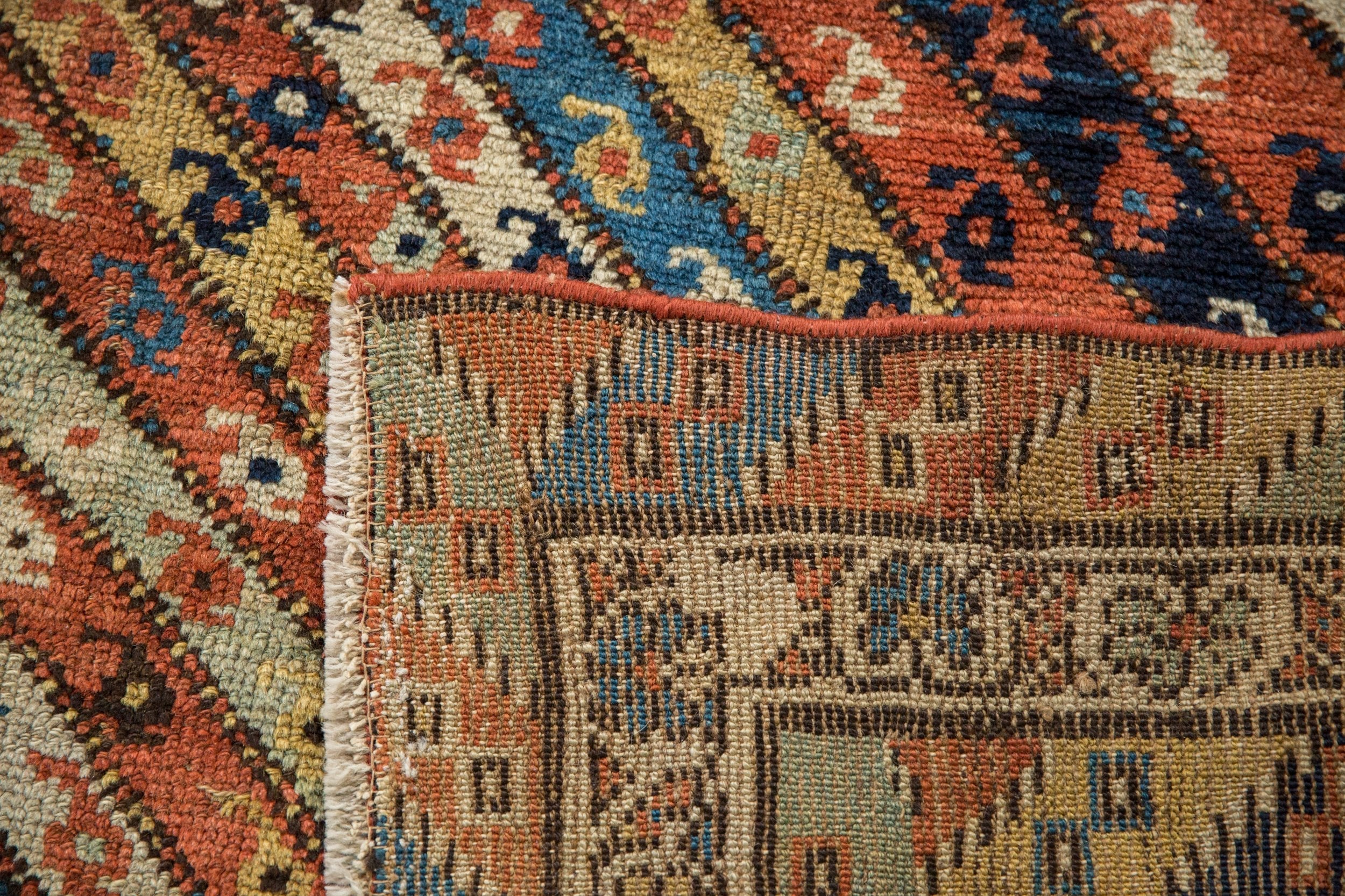 3.5x8.5 Antique Kurdish Rug Runner // ONH Item 8089 Image 11