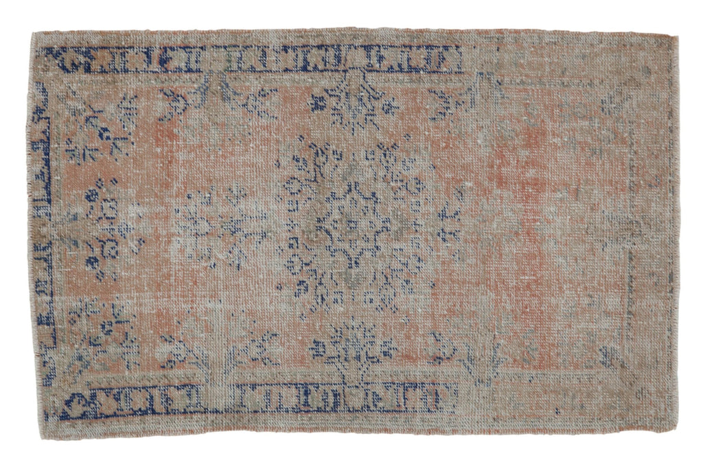 2.5x4.5 Vintage Distressed Oushak Rug // ONH Item 8216