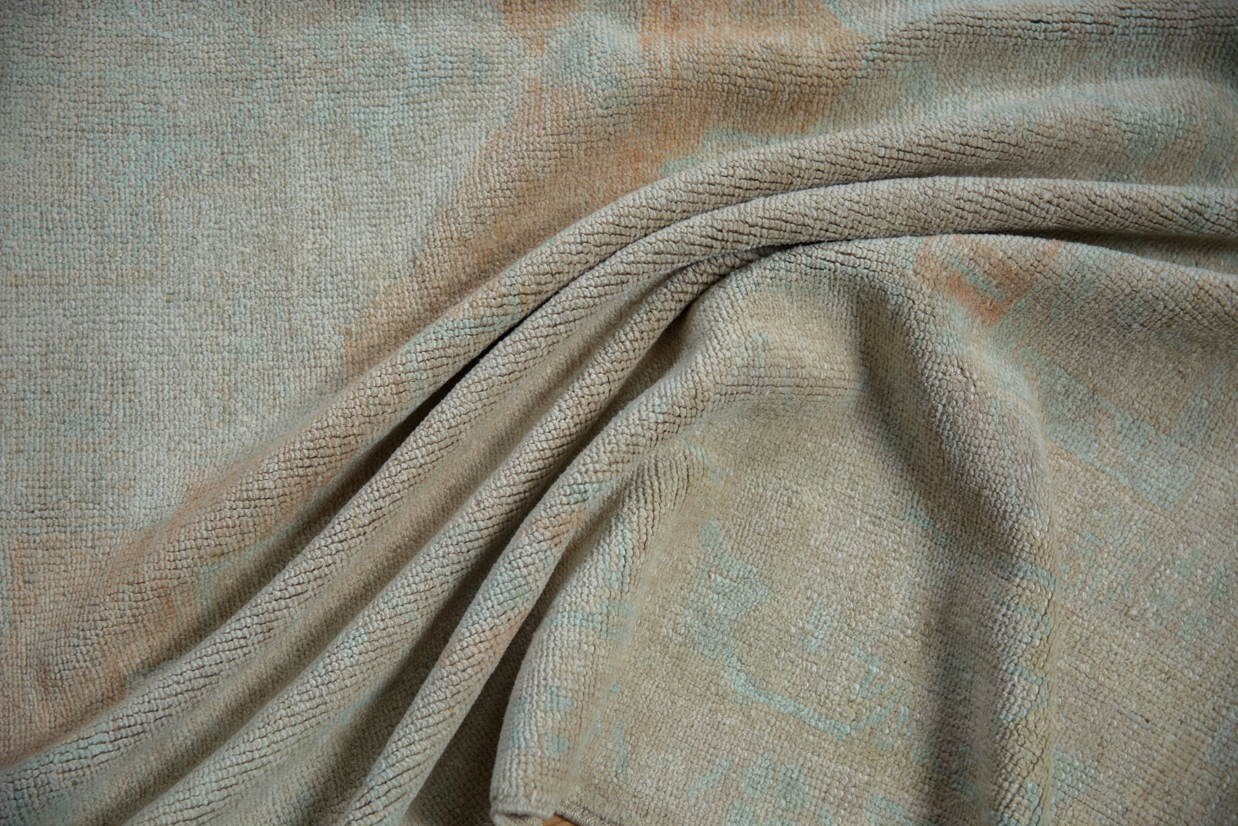 5x9.5 Vintage Distressed Oushak Carpet // ONH Item 8221 Image 9