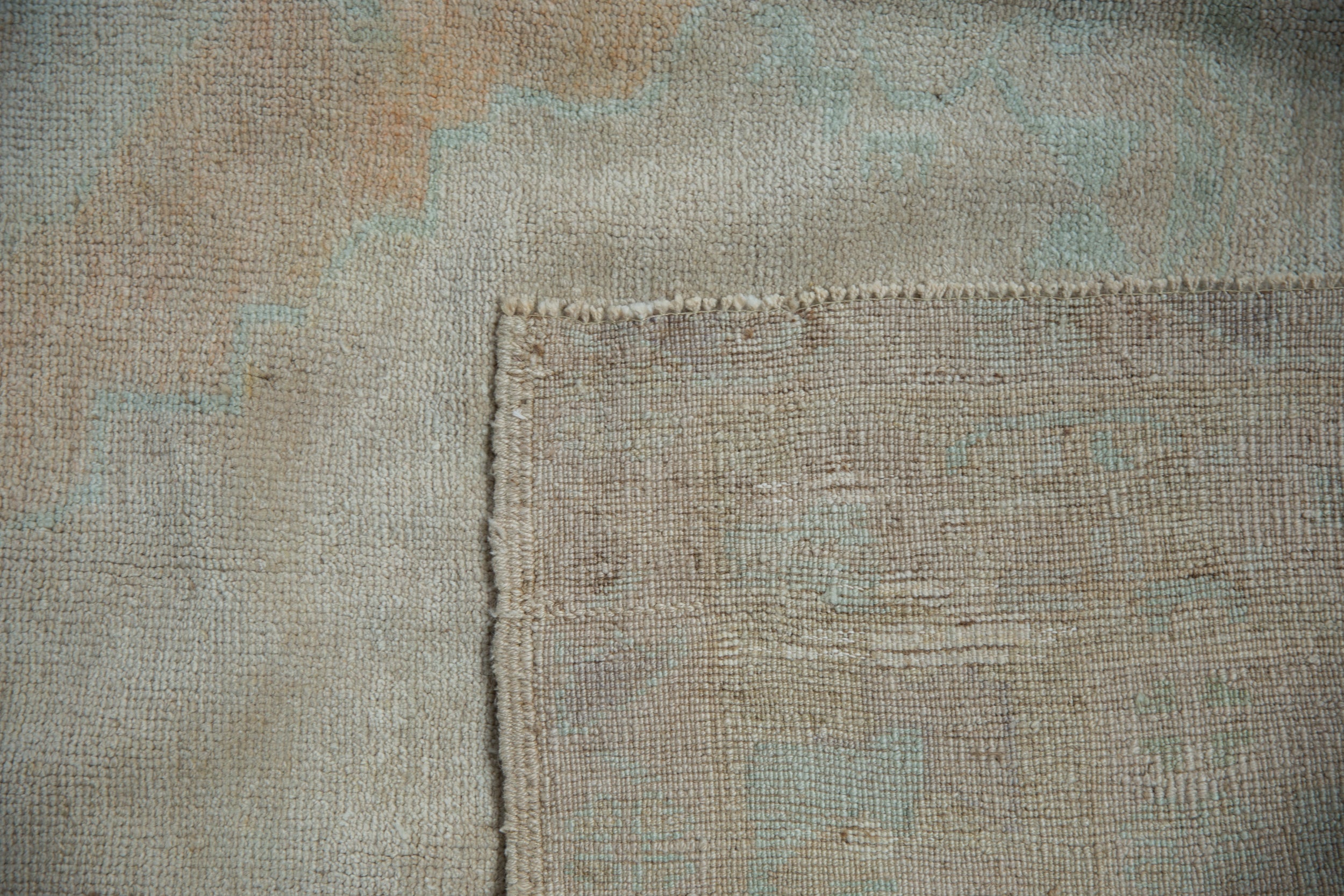 5x9.5 Vintage Distressed Oushak Carpet // ONH Item 8221 Image 10