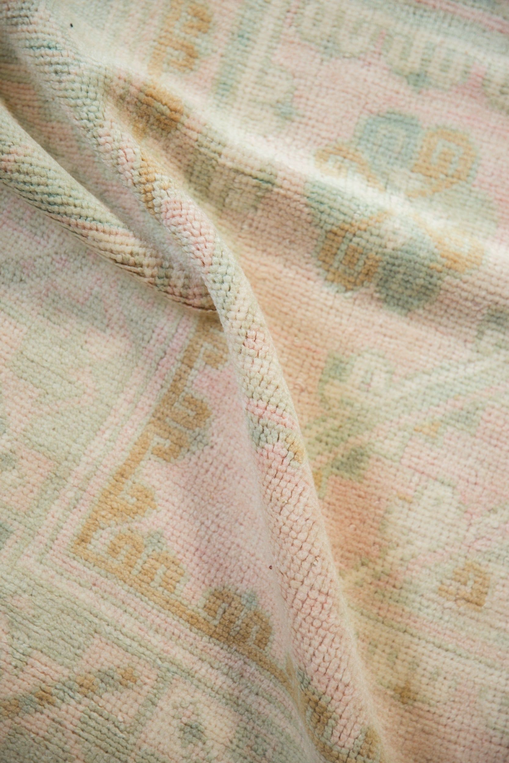 Vintage Distressed Oushak Carpet // ONH Item: 8229, Image 9