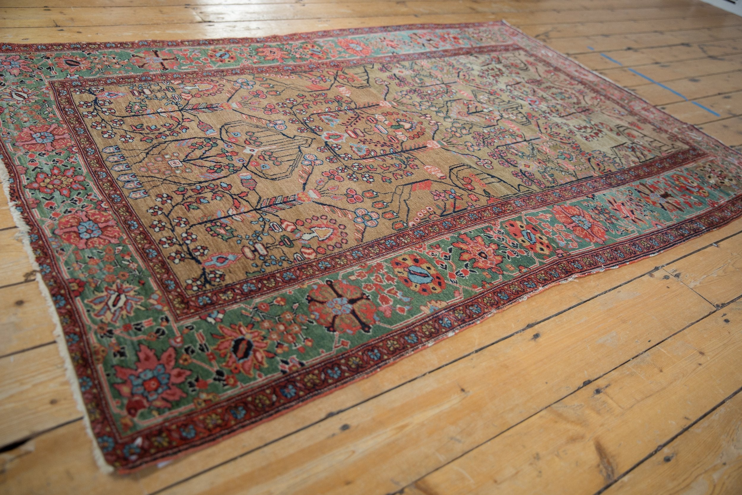 4x6.5 Antique Farahan Sarouk Rug // ONH Item 8319 Image 2