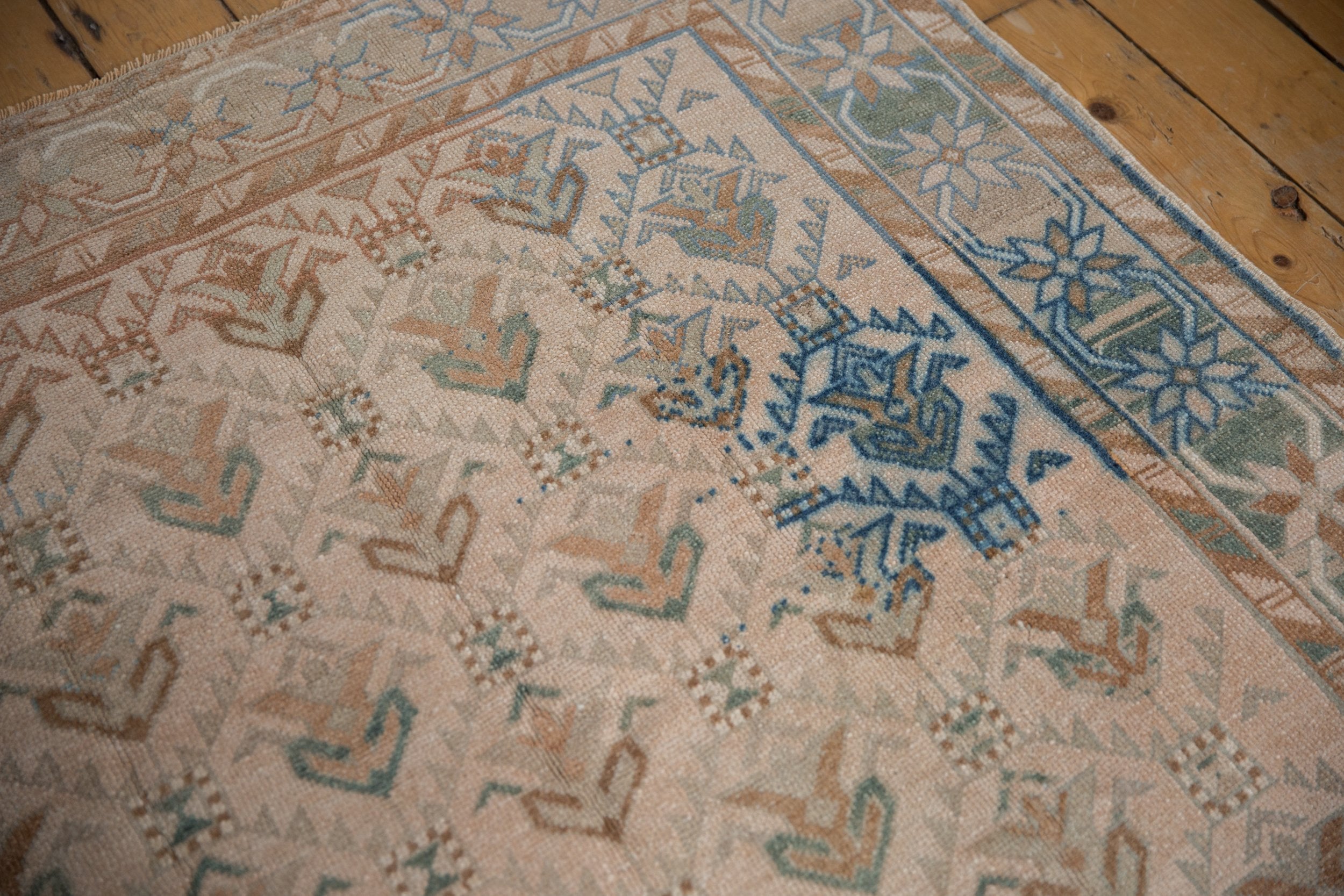 5x10.5 Vintage Distressed Oushak Rug Runner // ONH Item 8945 Image 9