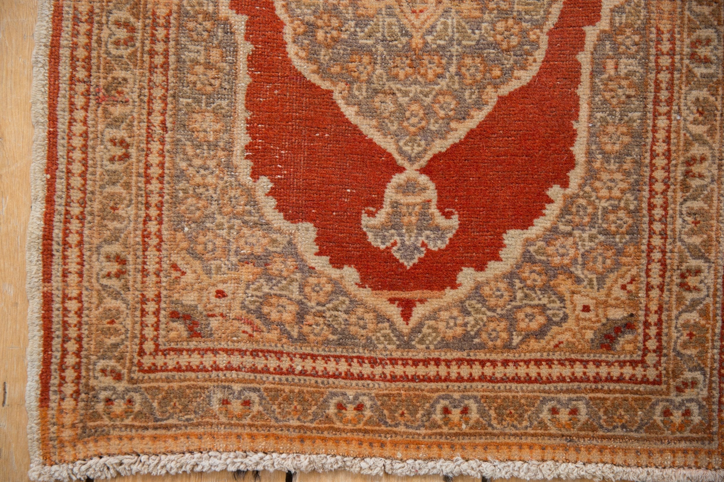 1.5x2.5 Vintage Tabriz Rug Mat // ONH Item 8980 Image 5