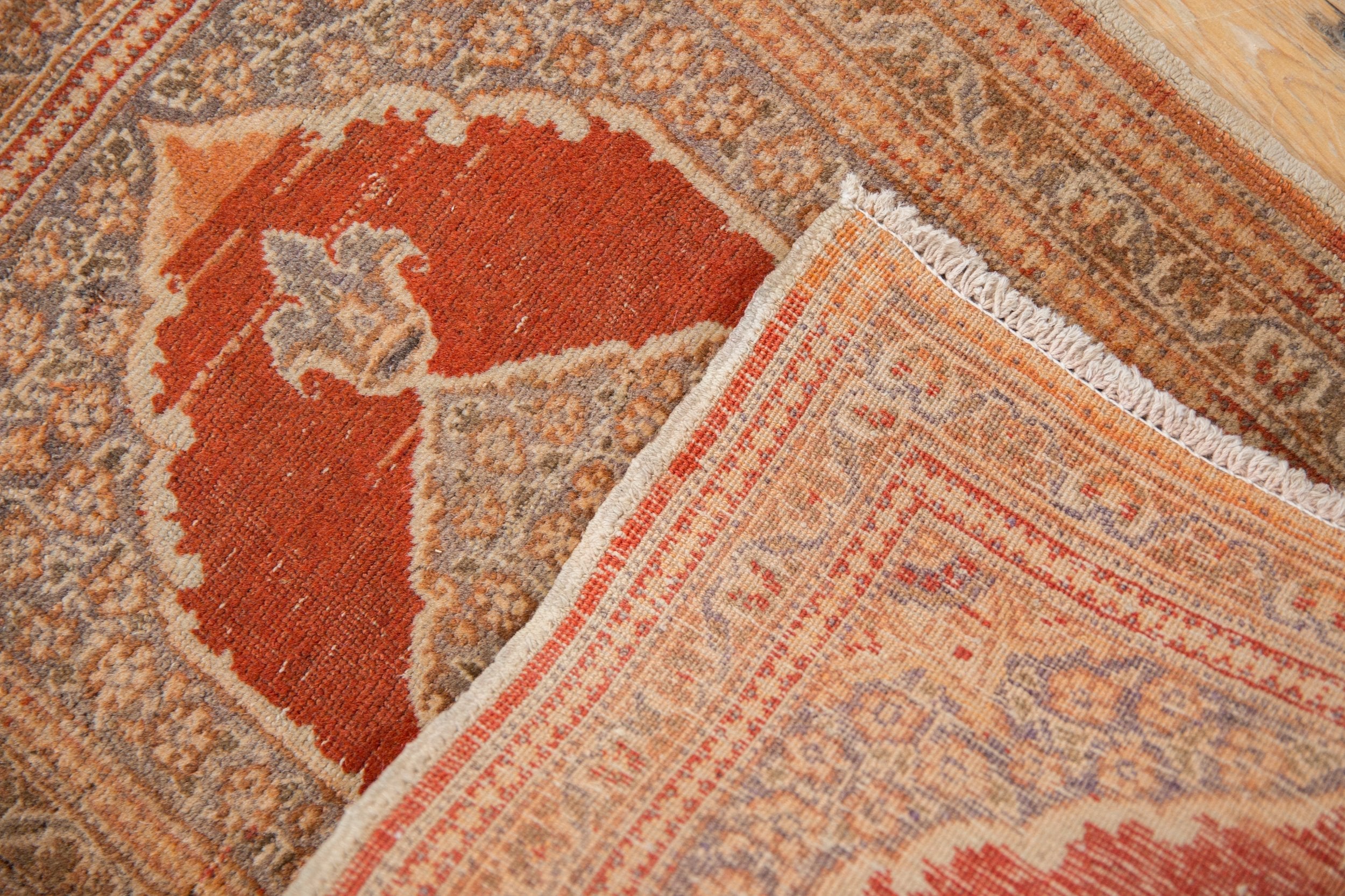 1.5x2.5 Vintage Tabriz Rug Mat // ONH Item 8980 Image 6