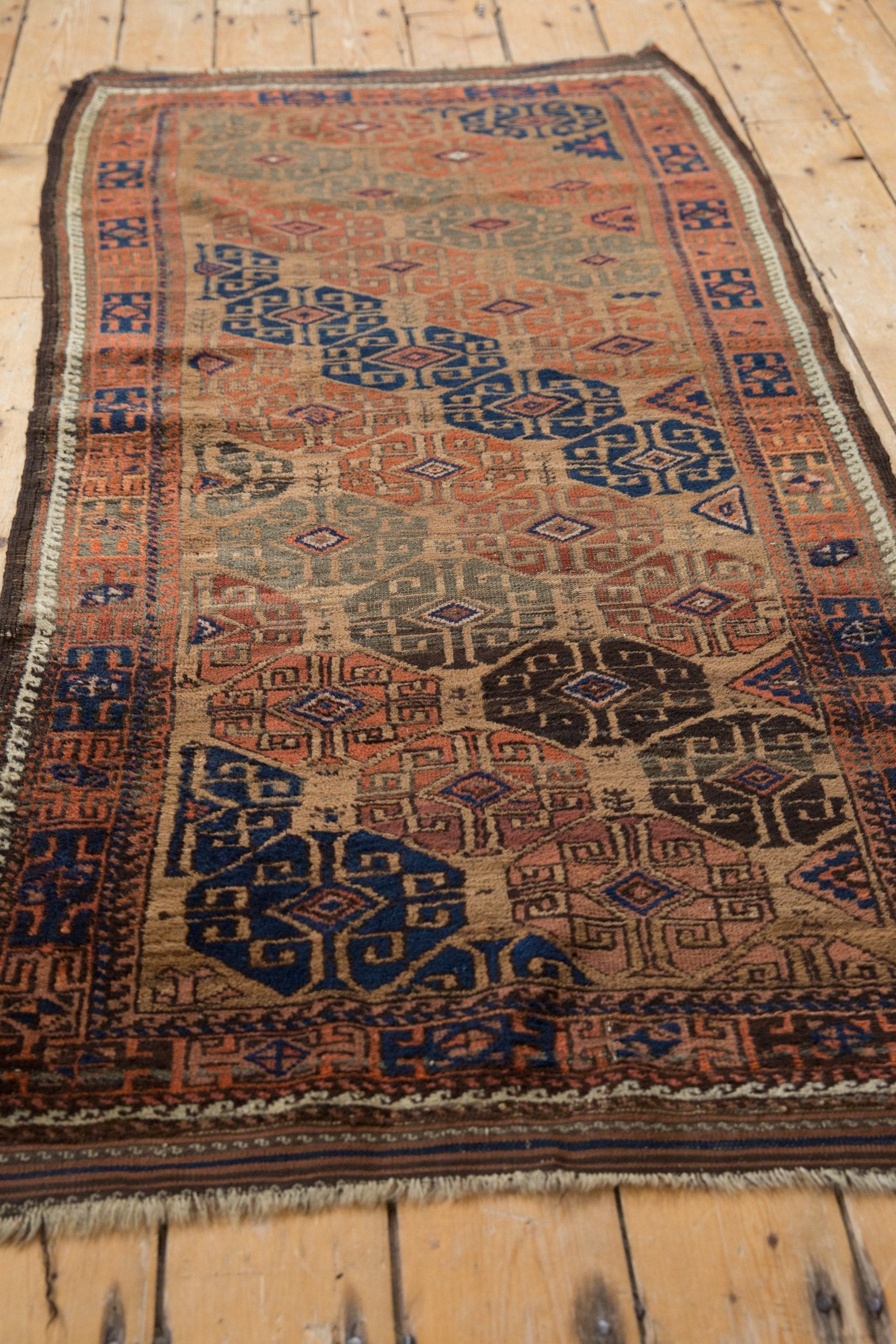 3x6 Antique Belouch Rug Runner // ONH Item 8981 Image 2